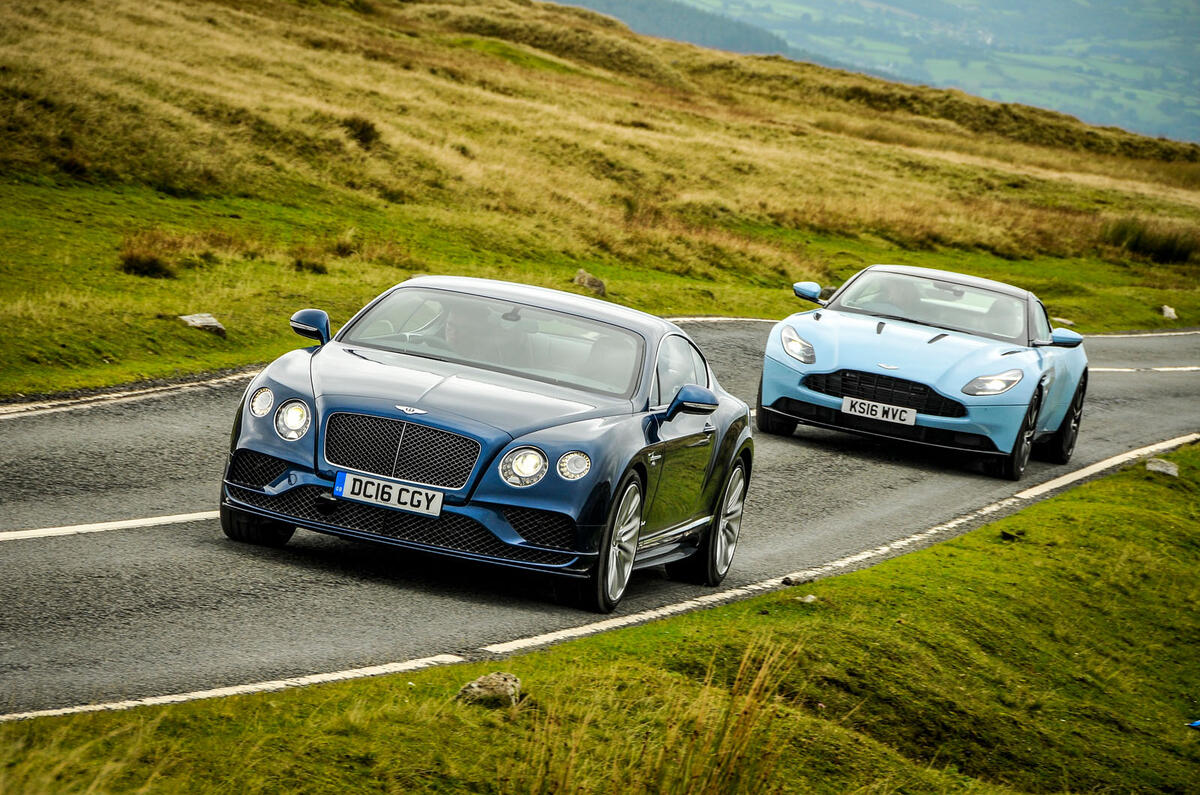 Aston Martin DB11 vs Bentley Continental GT Speed