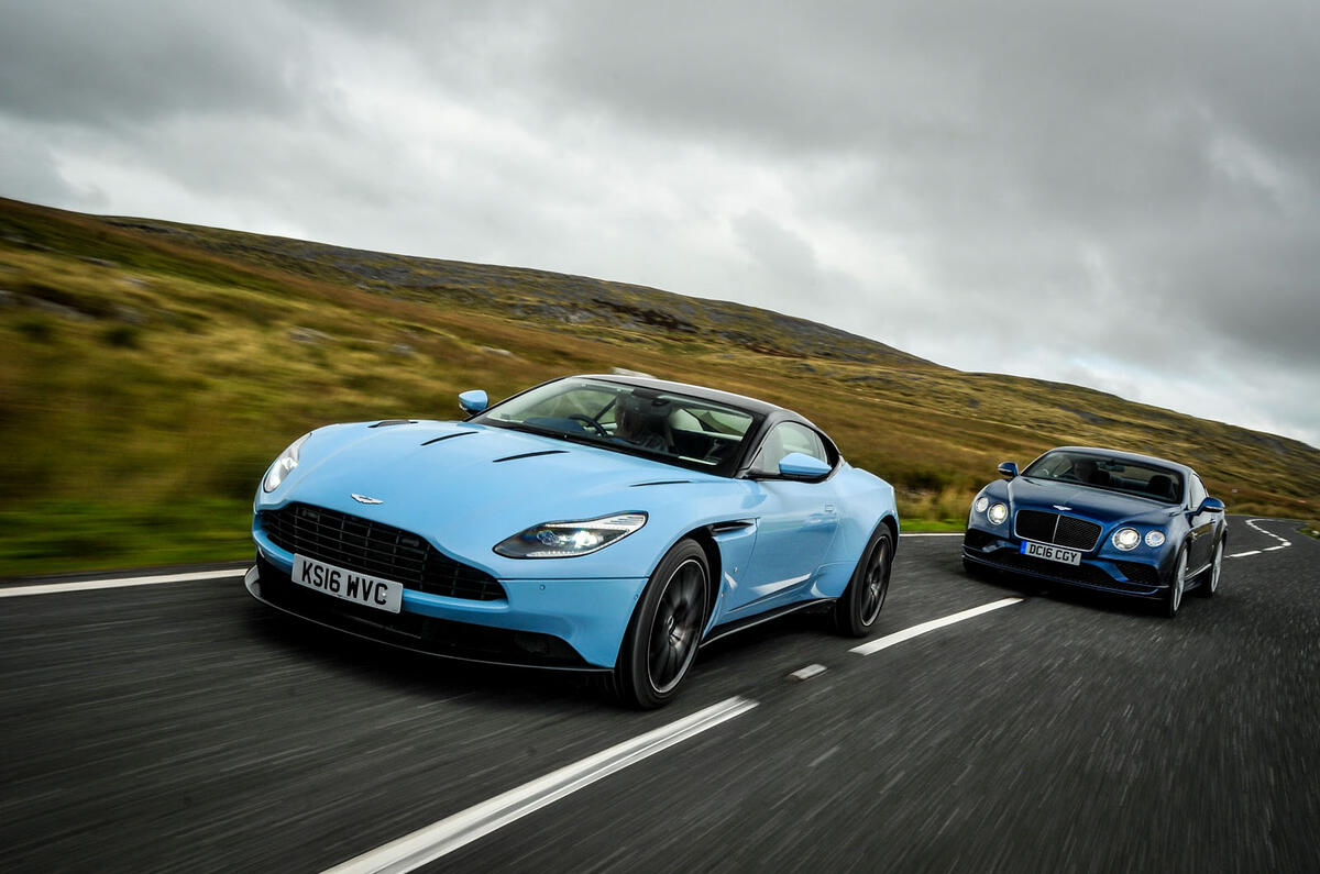 Aston Martin DB11 vs Bentley Continental GT Speed