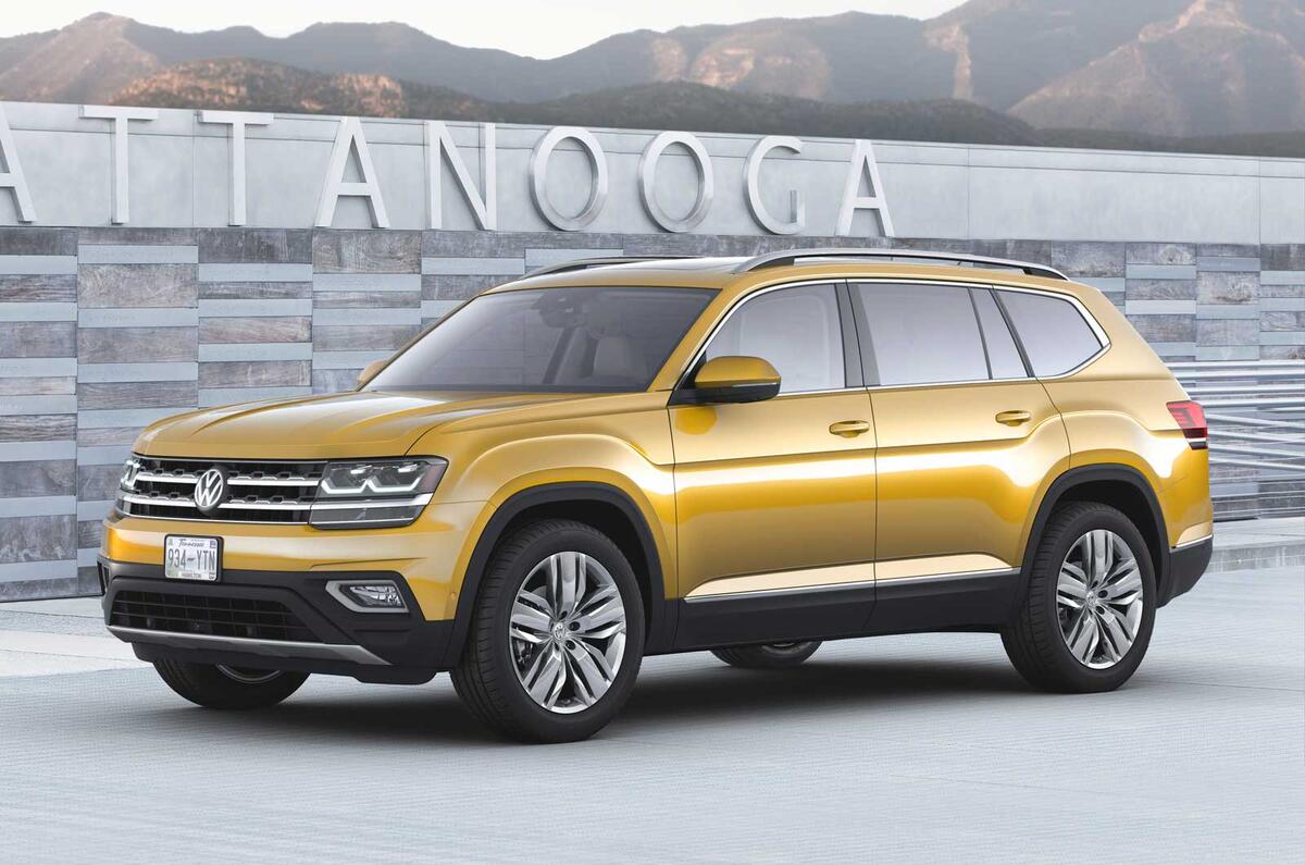 2017 Volkswagen Atlas revealed for US market