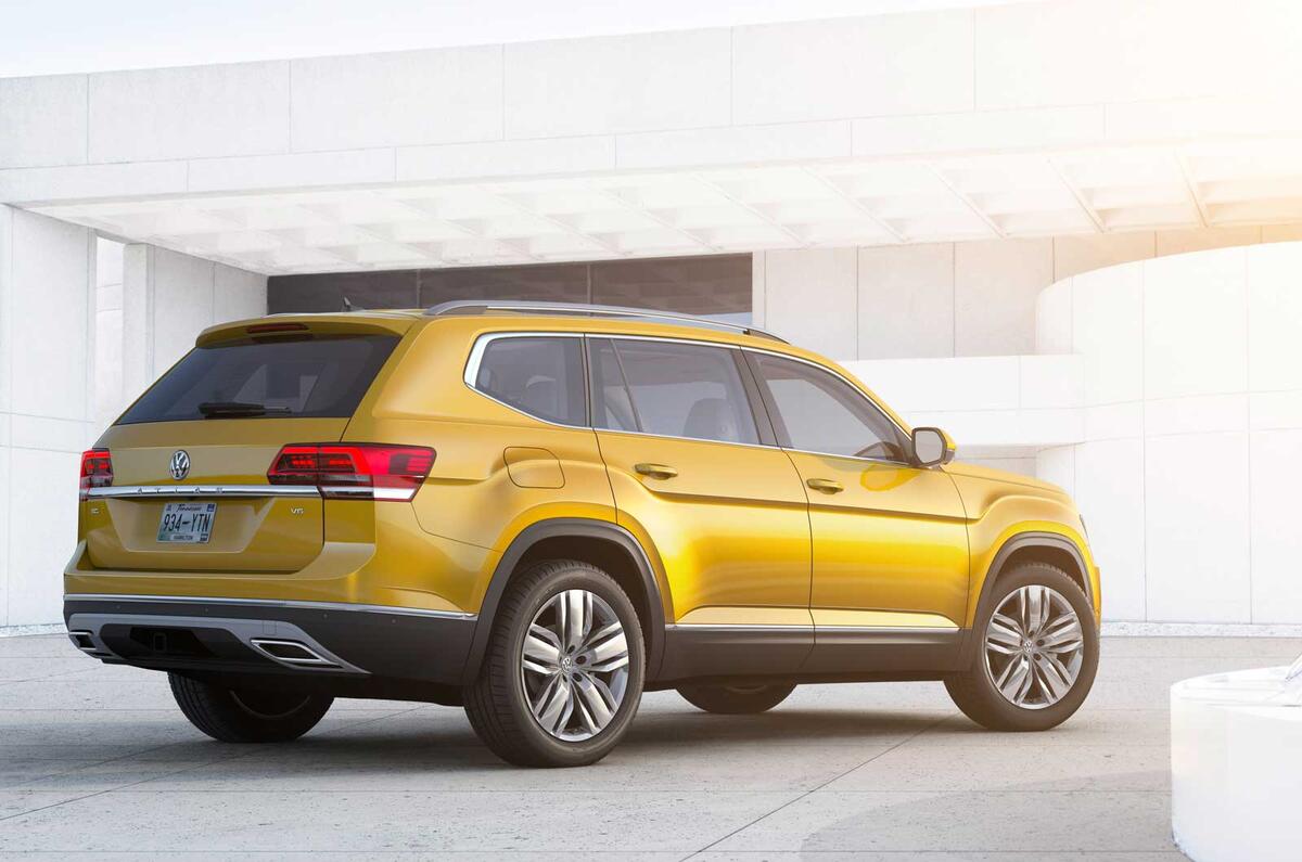 2017 Volkswagen Atlas revealed for US market