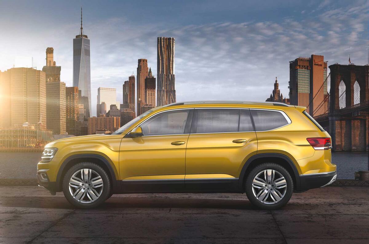 2017 Volkswagen Atlas revealed for US market