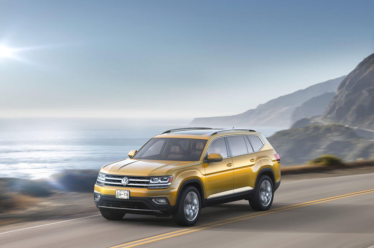 2017 Volkswagen Atlas revealed for US market