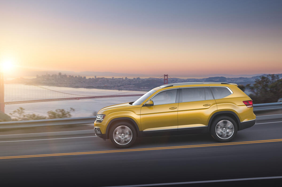 2017 Volkswagen Atlas revealed for US market