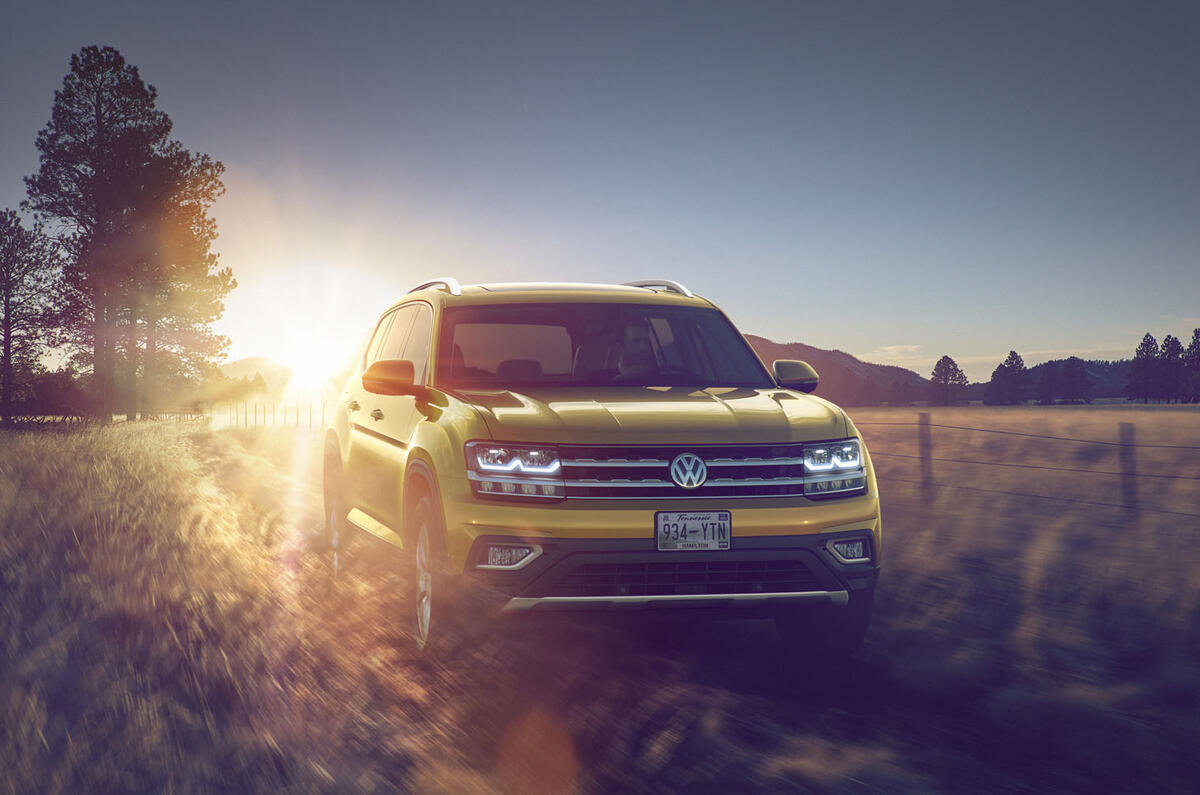 2017 Volkswagen Atlas revealed for US market