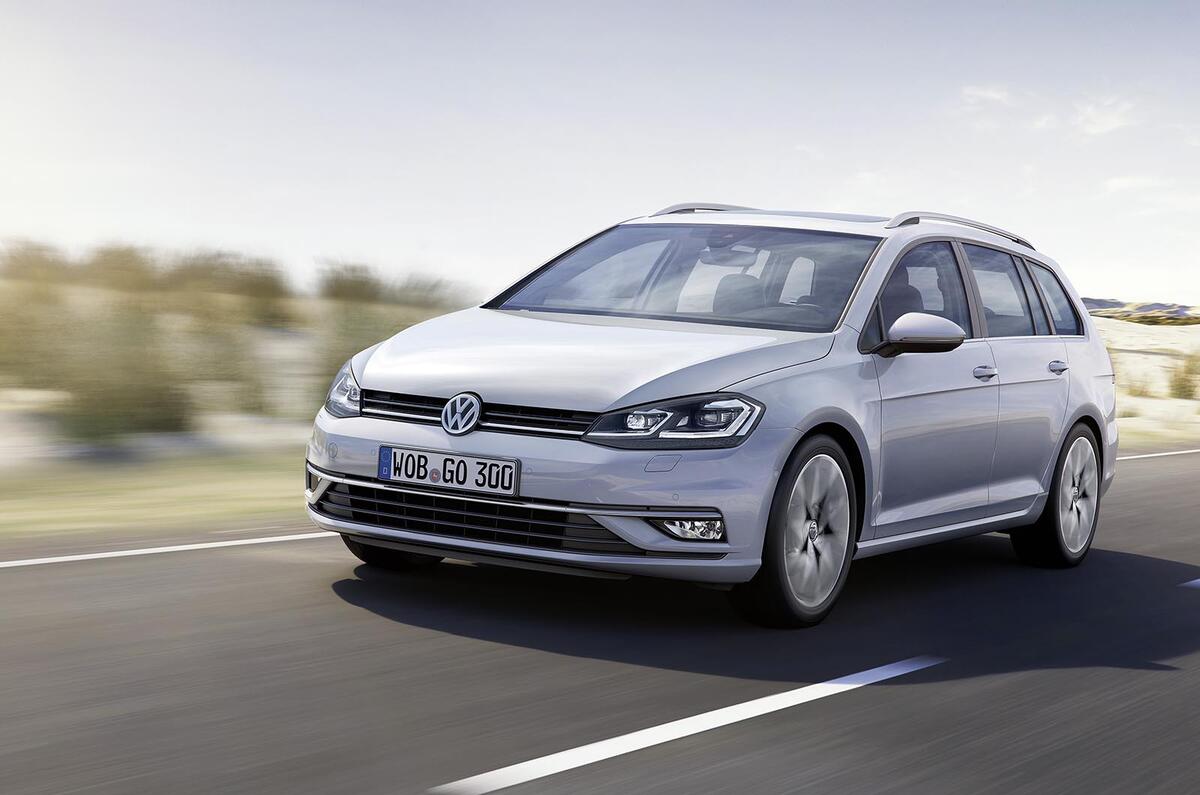 2017 Volkswagen Golf facelift revealed
