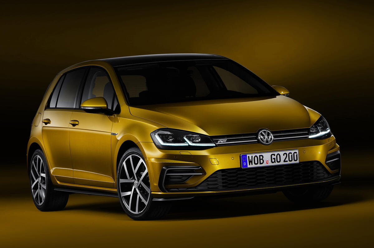 2017 Volkswagen Golf facelift revealed