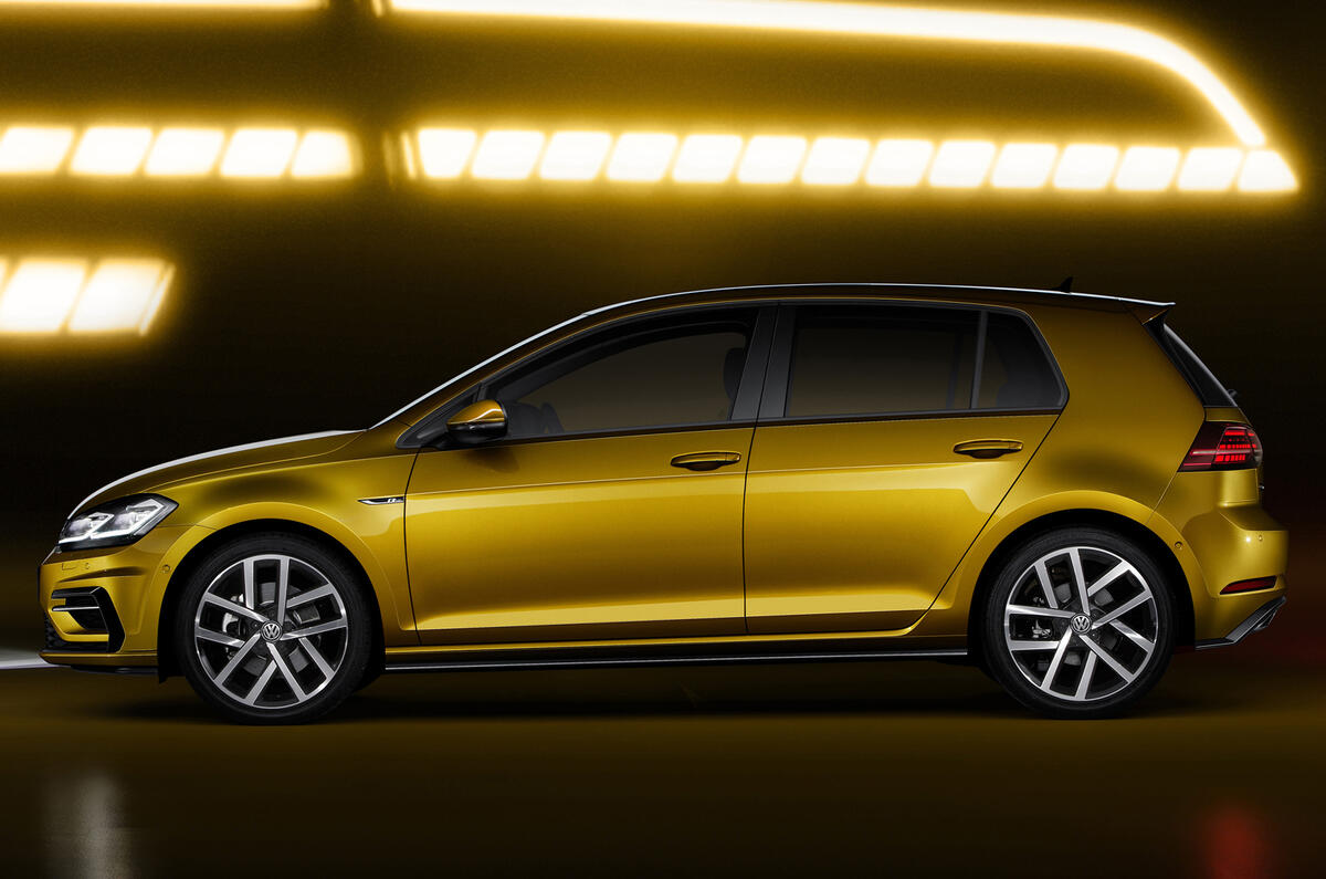 2017 Volkswagen Golf facelift revealed