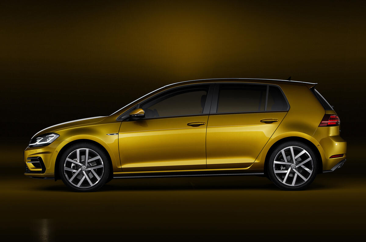 2017 Volkswagen Golf facelift revealed