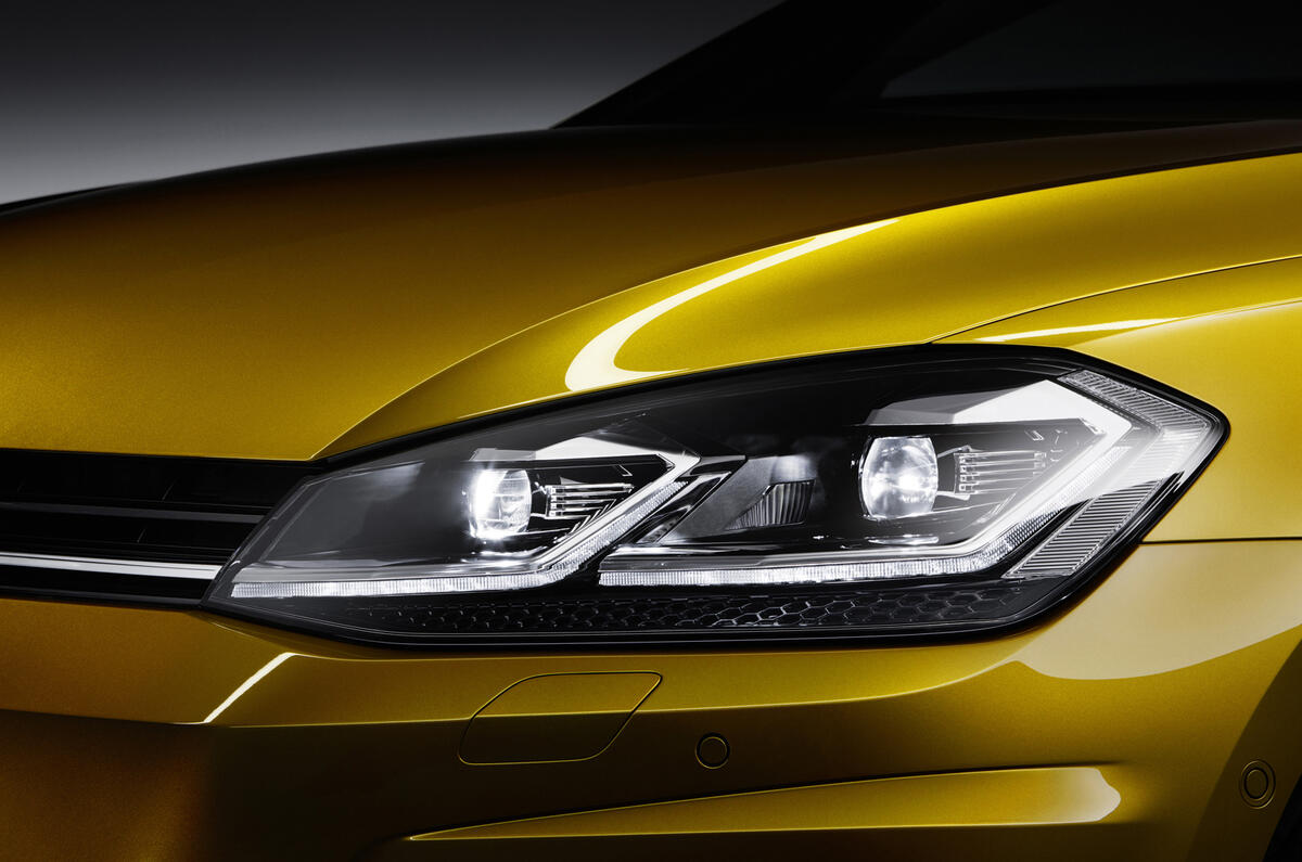 2017 Volkswagen Golf facelift revealed
