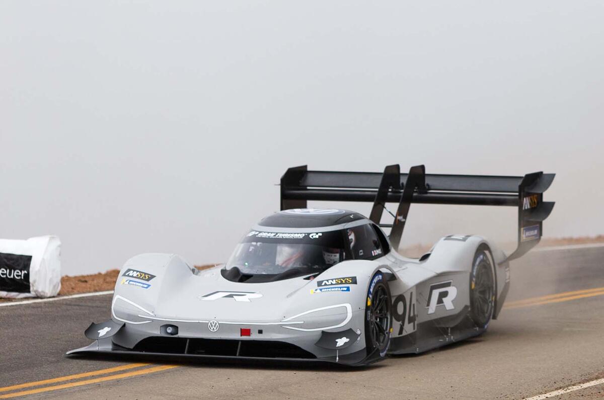 VW’s ID R electric racer