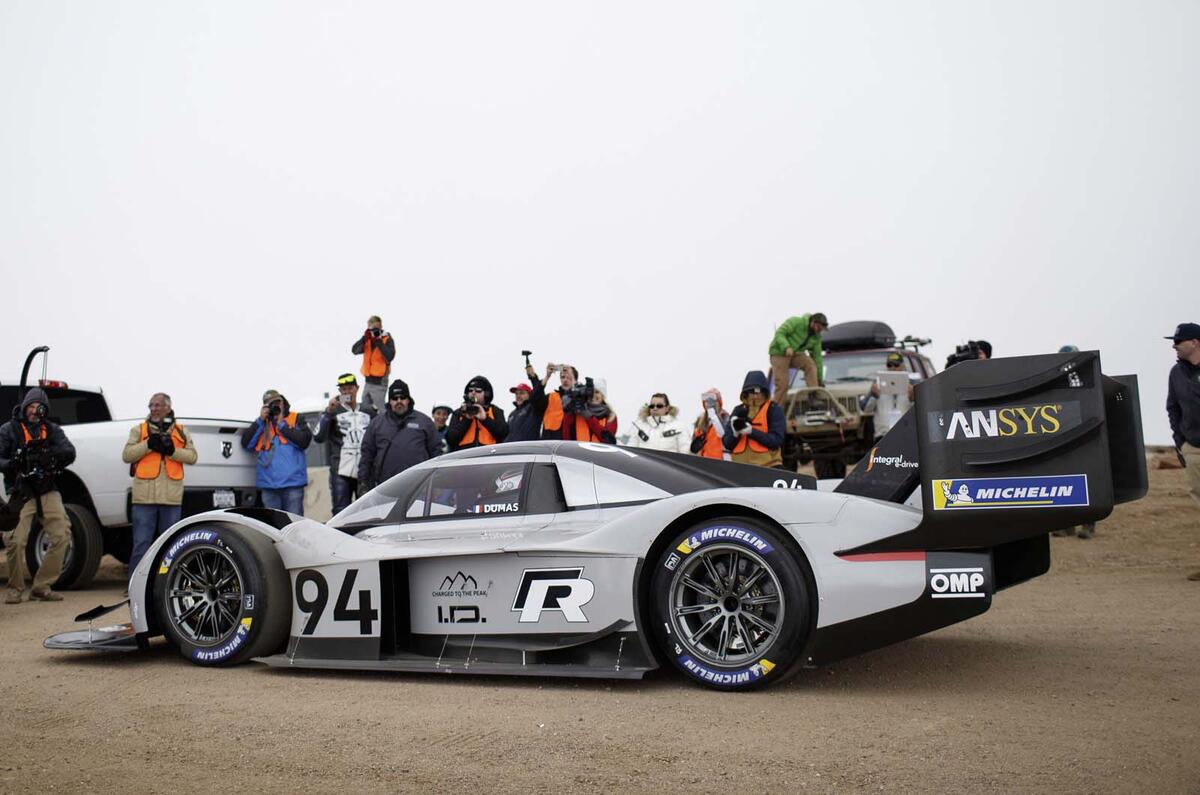 VW’s ID R electric racer
