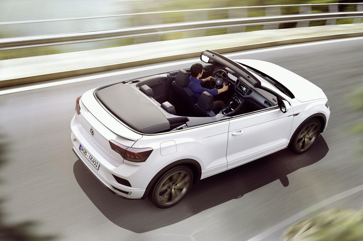2019 Volkswagen T-Roc Cabriolet press shots