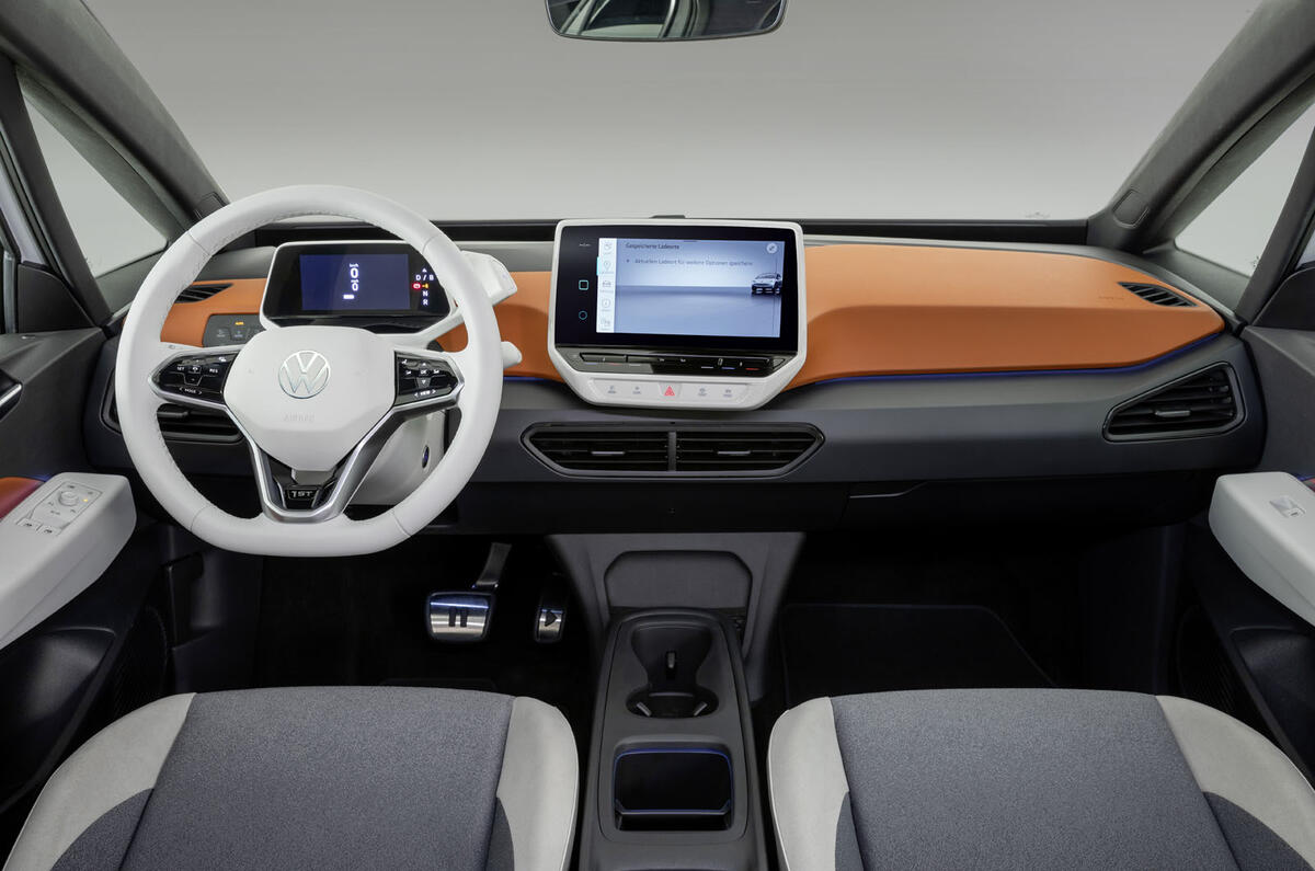 2020 Volkswagen ID 3 reveal - dashboard