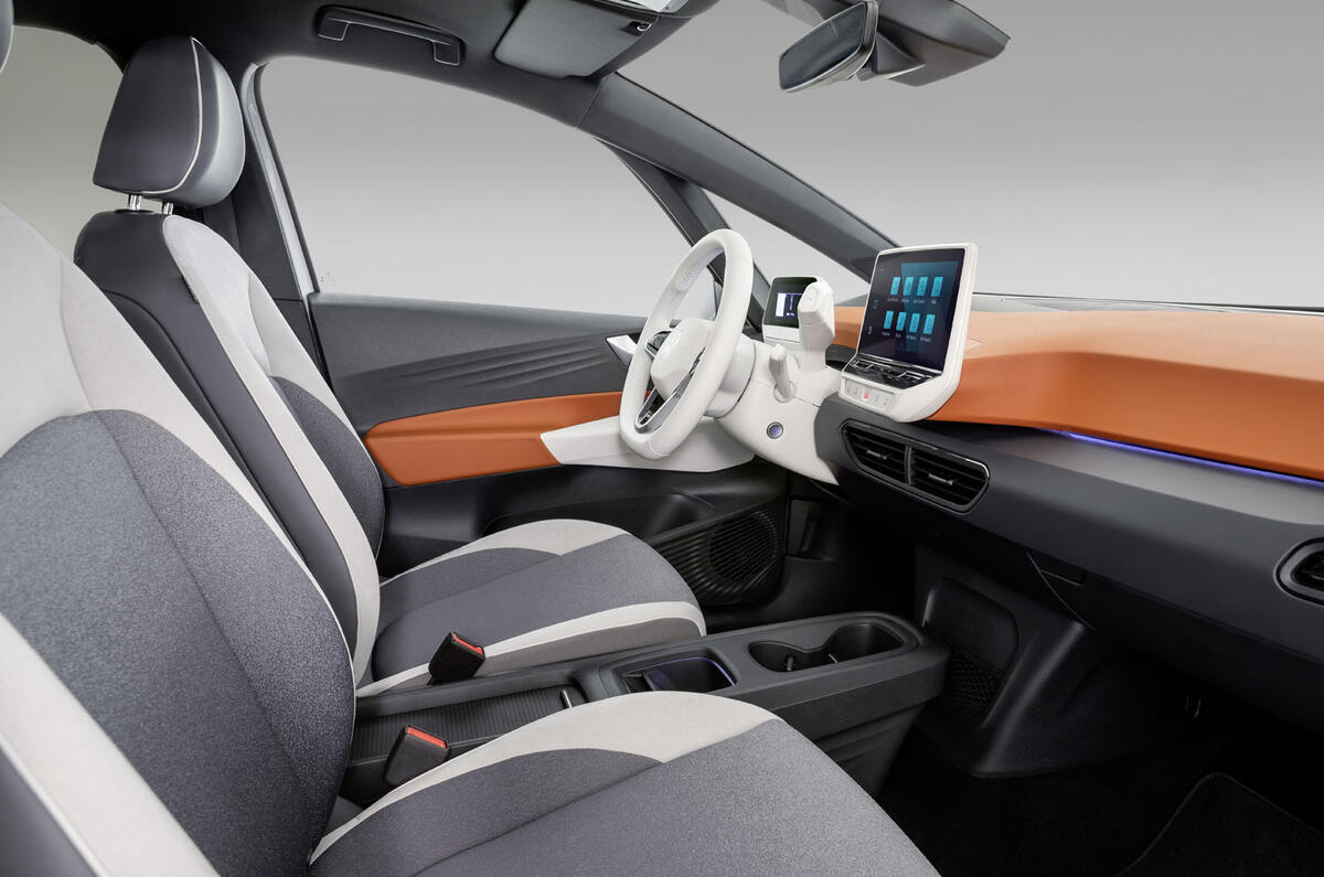 2020 Volkswagen ID 3 reveal - front seats