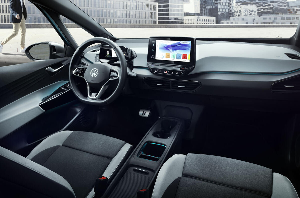 2020 Volkswagen ID 3 reveal - front seats