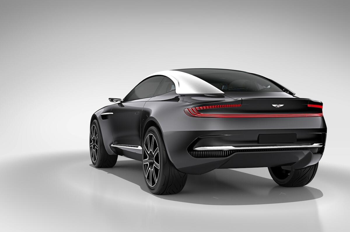 Aston Martin DBX rear