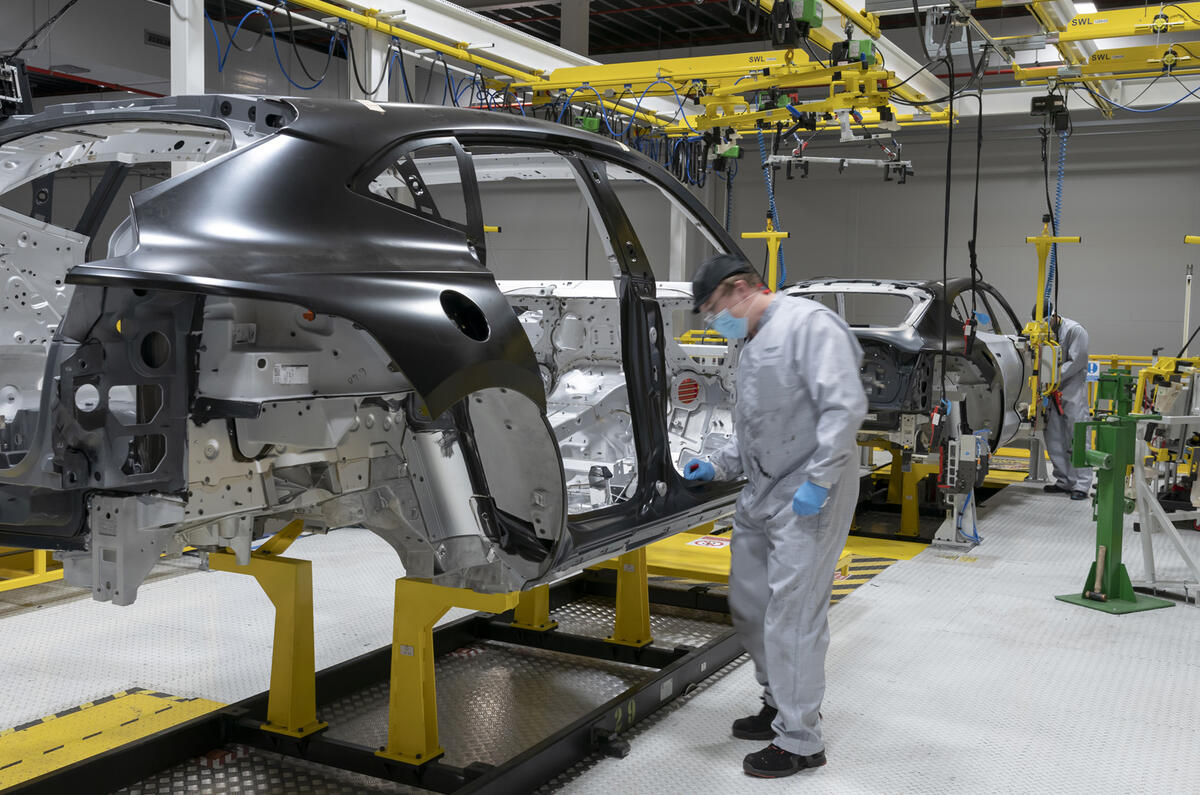 Aston Martin DBX production - St Athan, Wales