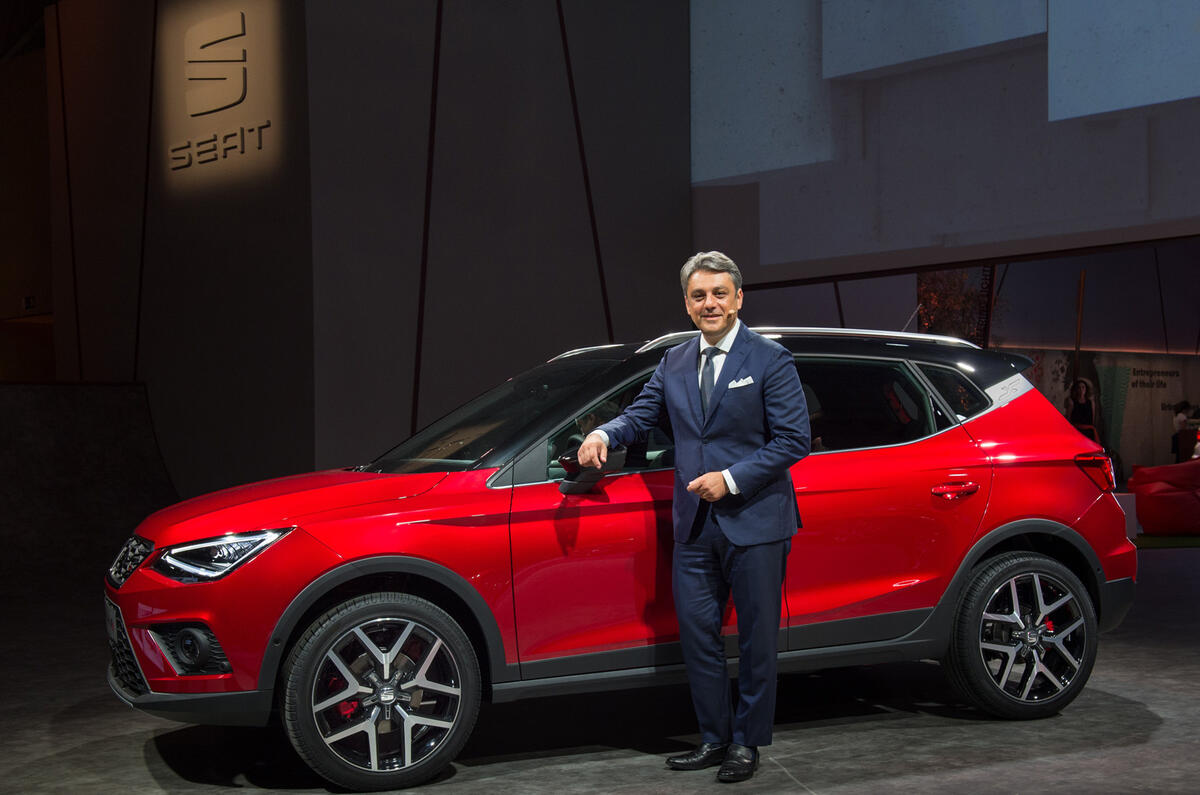 Luca de Meo Seat Arona