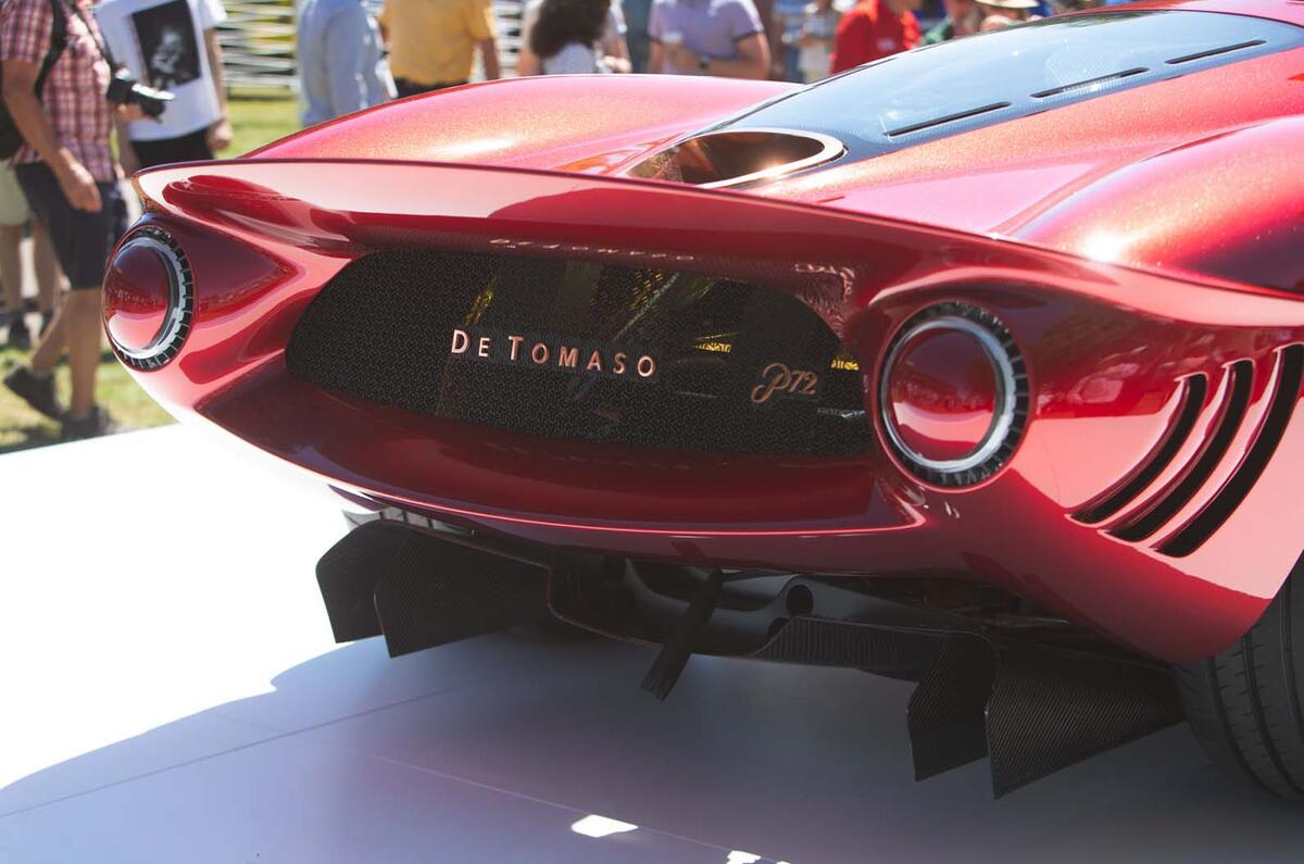De Tomaso P72 makes Goodwood debut