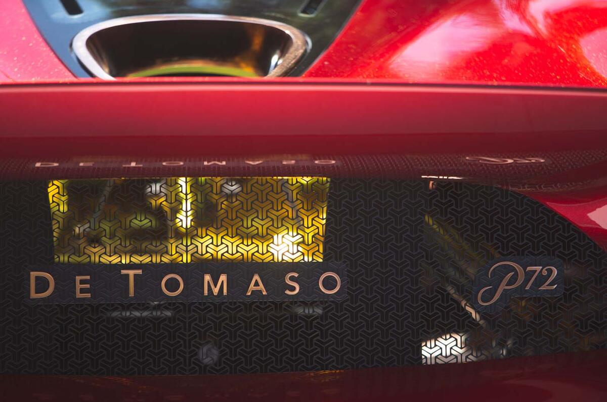 De Tomaso P72 makes Goodwood debut