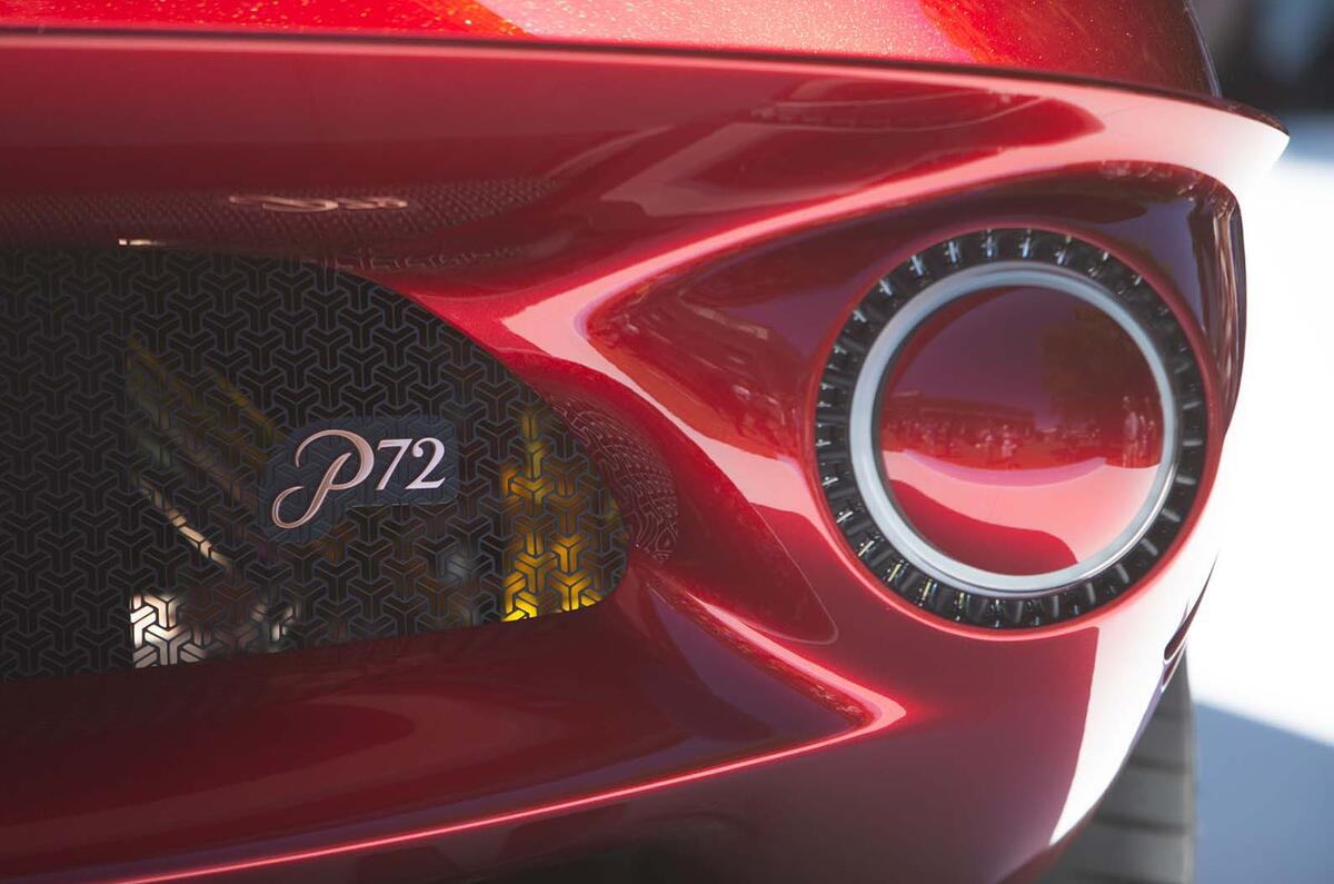 De Tomaso P72 makes Goodwood debut