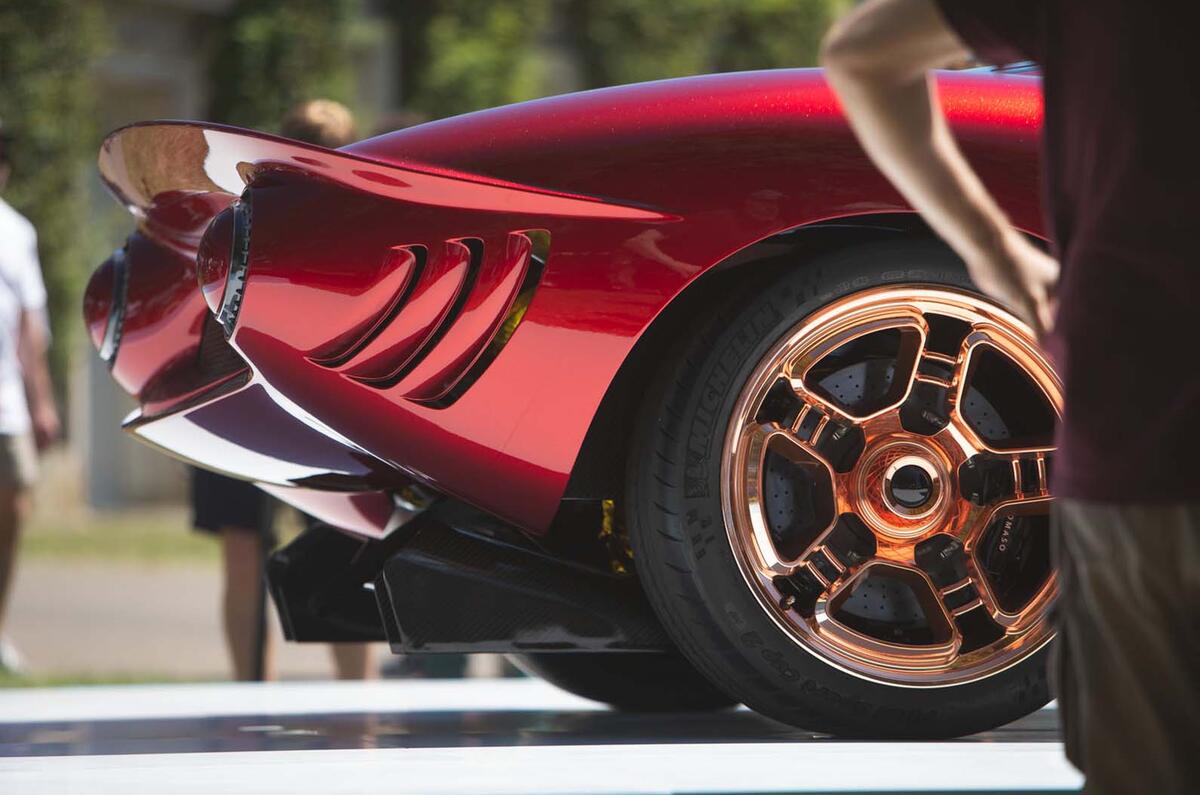 De Tomaso P72 makes Goodwood debut