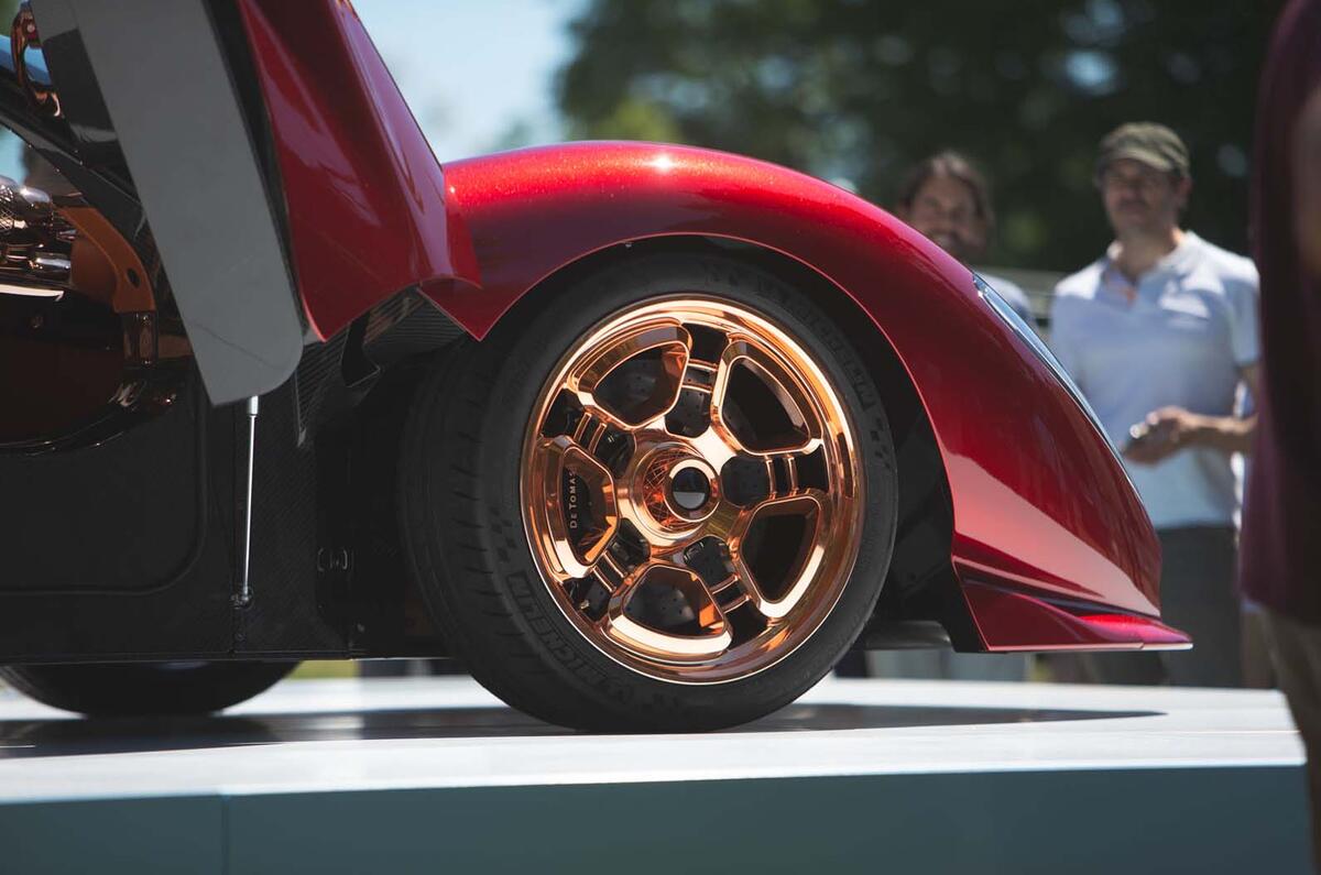 De Tomaso P72 makes Goodwood debut