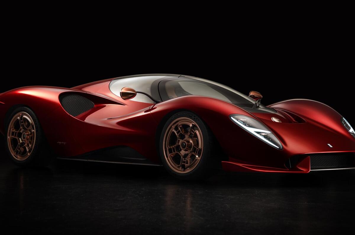 De Tomaso P72 front side
