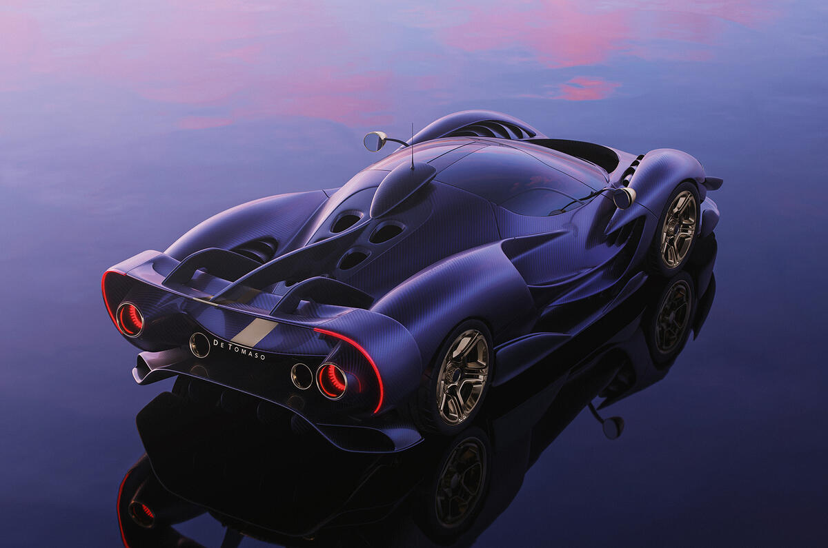 De Tomaso P900 rear left 2 De Tomaso P900 rear left 2