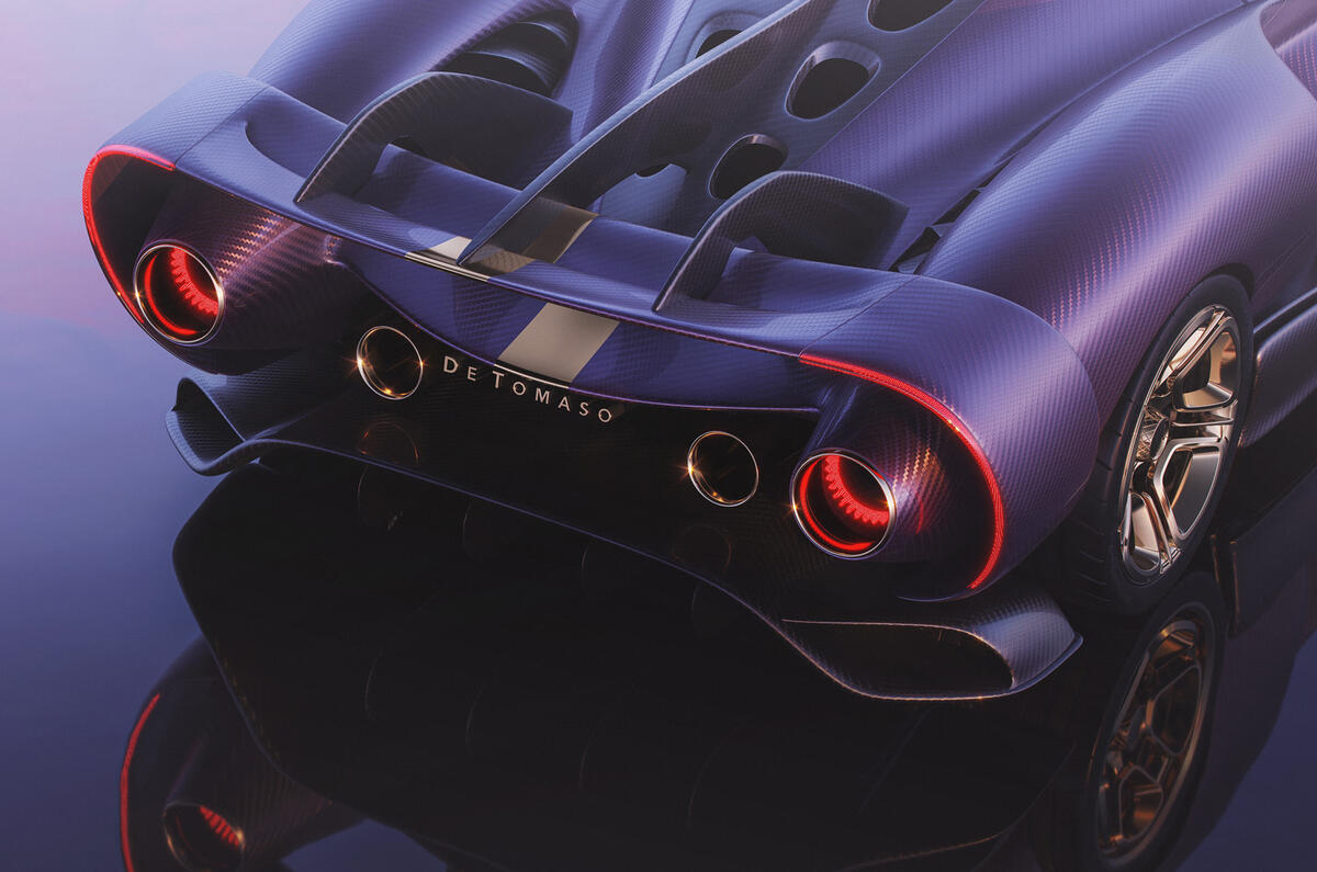 De Tomaso P900 rear lights De Tomaso P900 rear lights