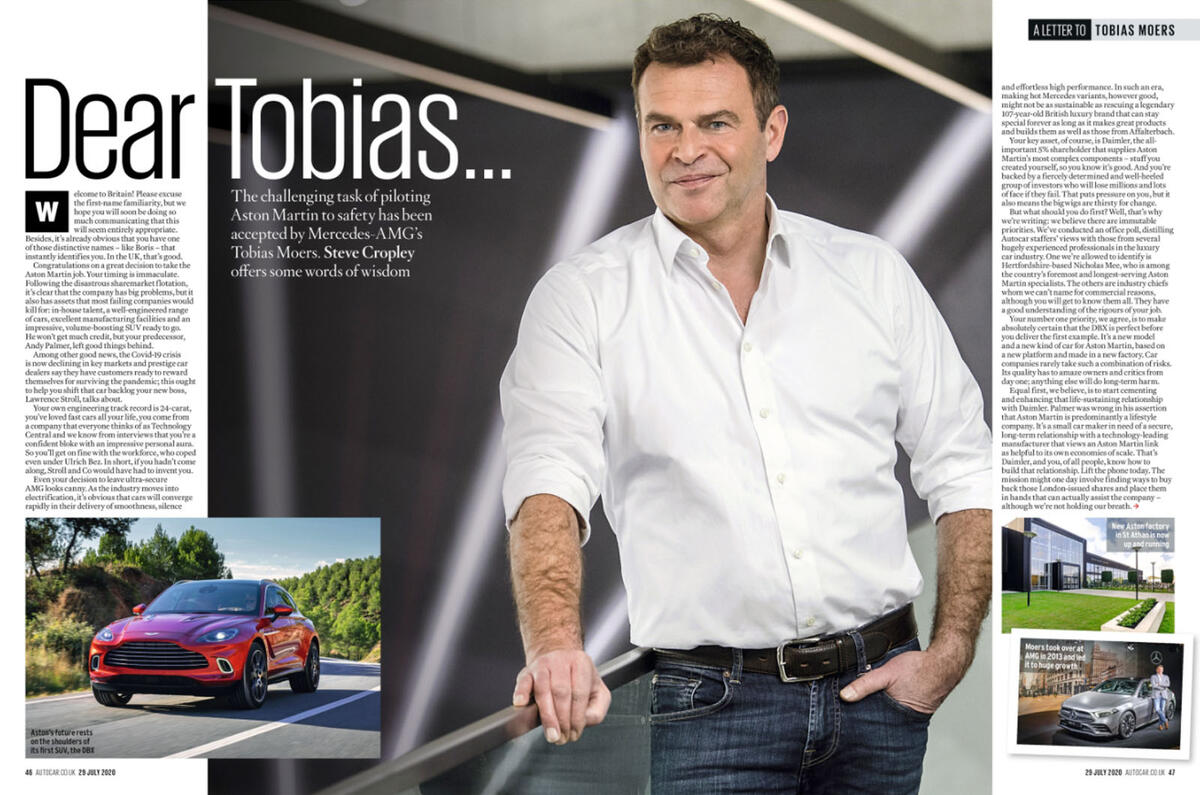 Dear Tobias feature Dear Tobias feature