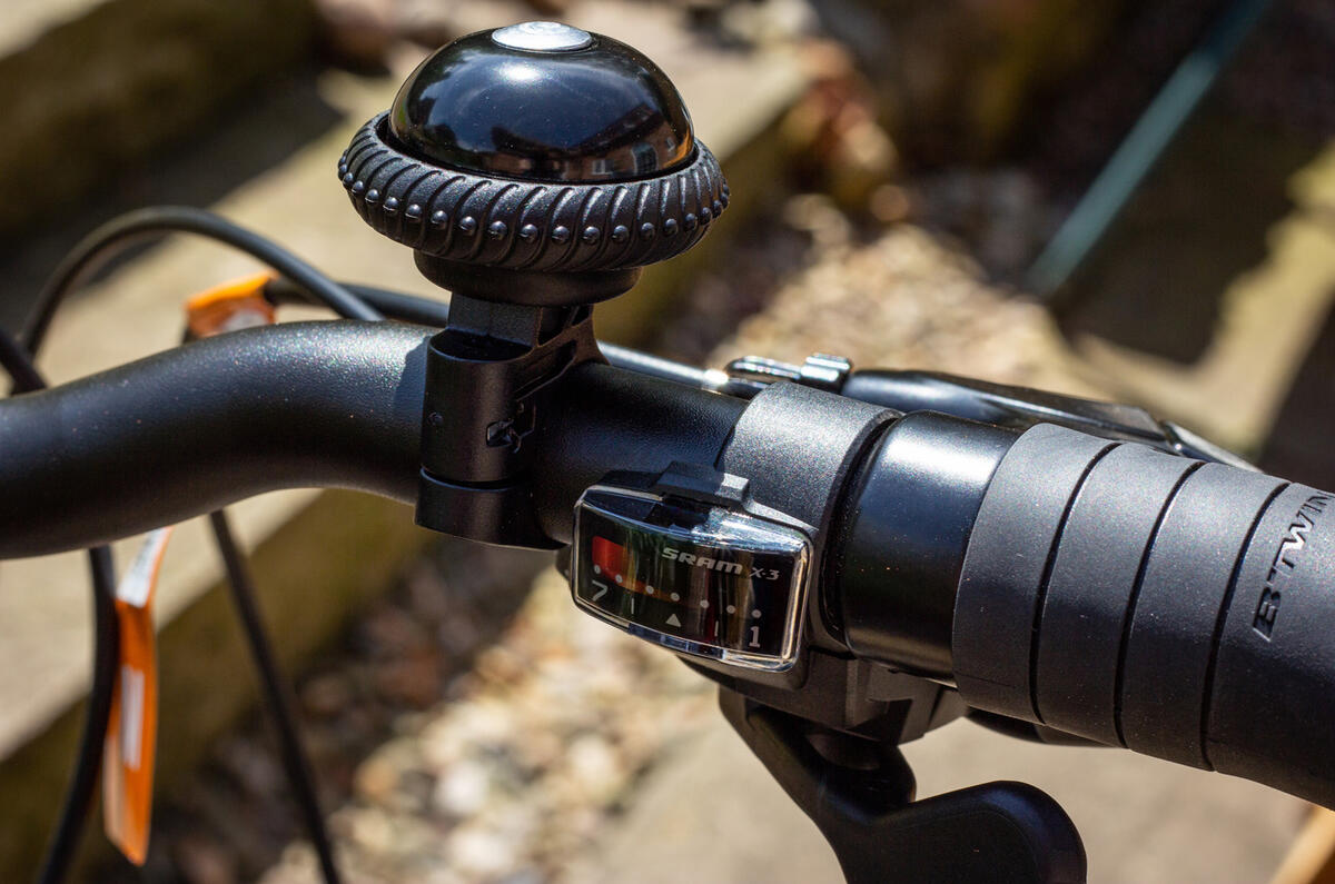 The fundamentals, from a bell through to a gear display, are all present and correct The fundamentals, from a bell through to a gear display, are all present and correct