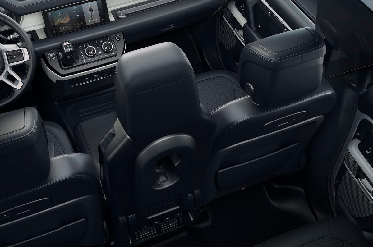 2020 Land Rover Defender reveal - front seats