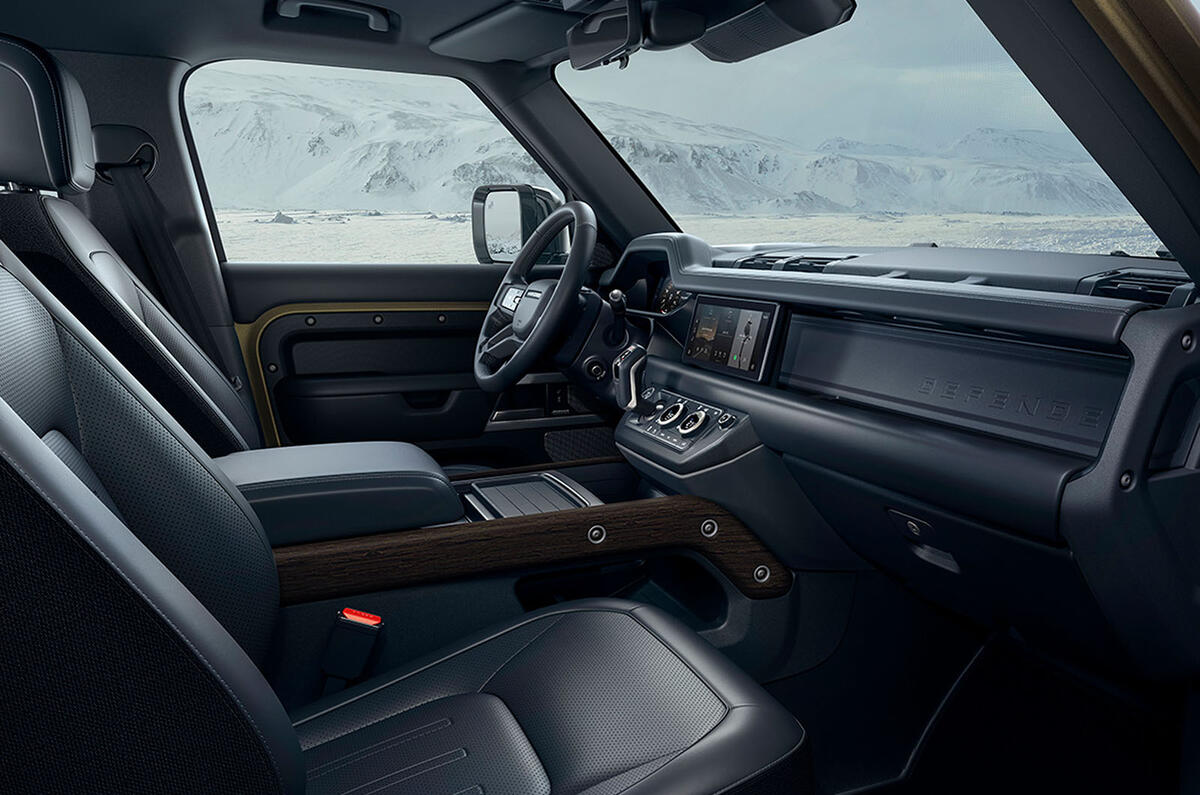 2020 Land Rover Defender reveal - interior
