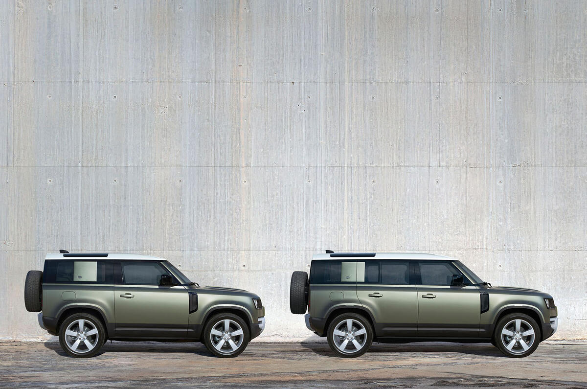2020 Land Rover Defender reveal - short- and long-wheelbase
