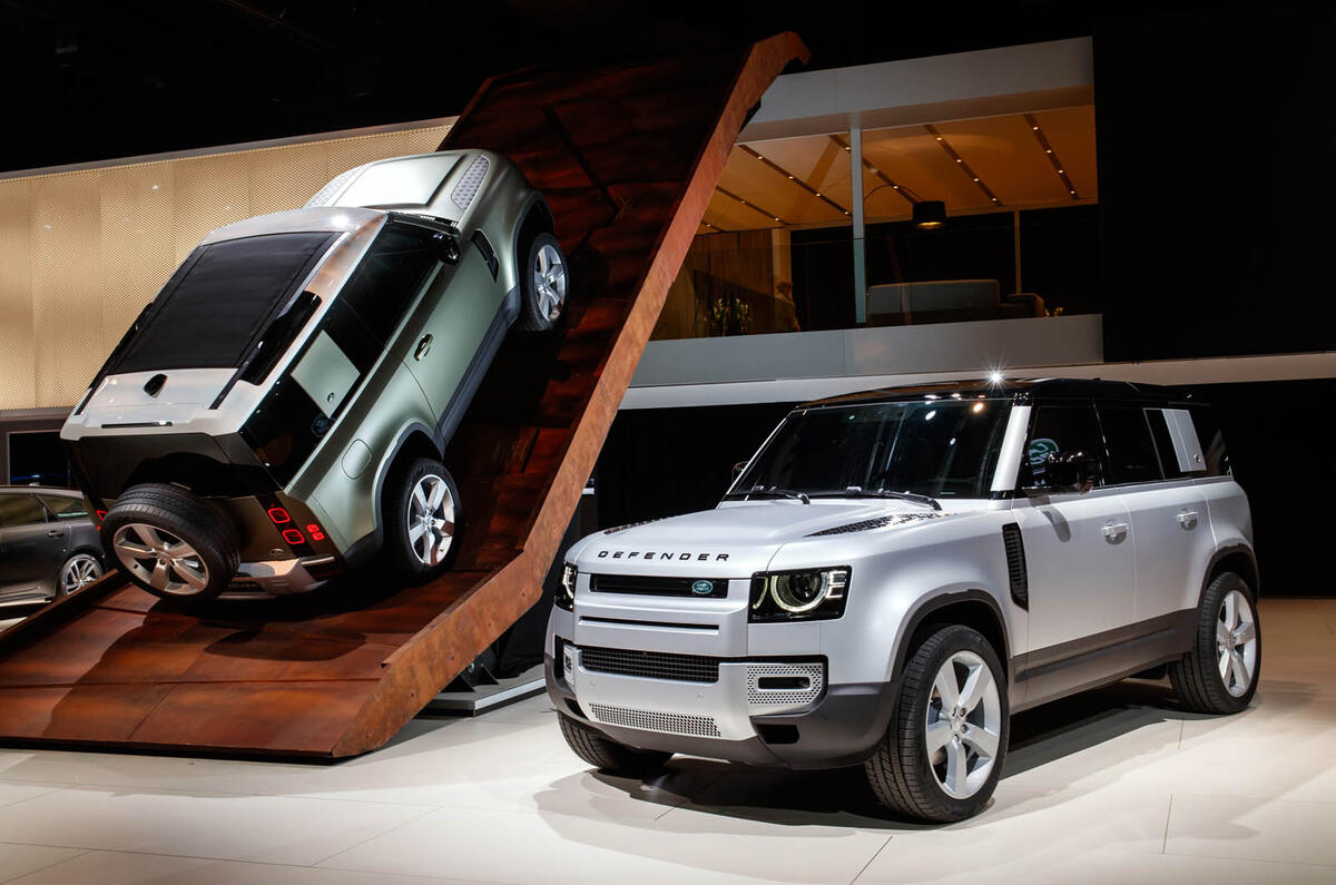 Land Rover Defender revealed at Frankfurt
