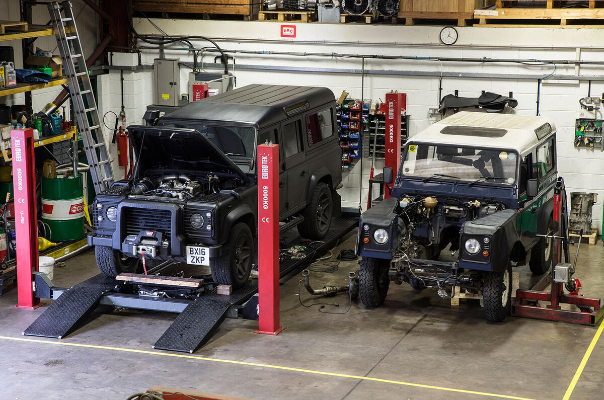 Land Rover Defender: meeting the man behind JE Motorworks