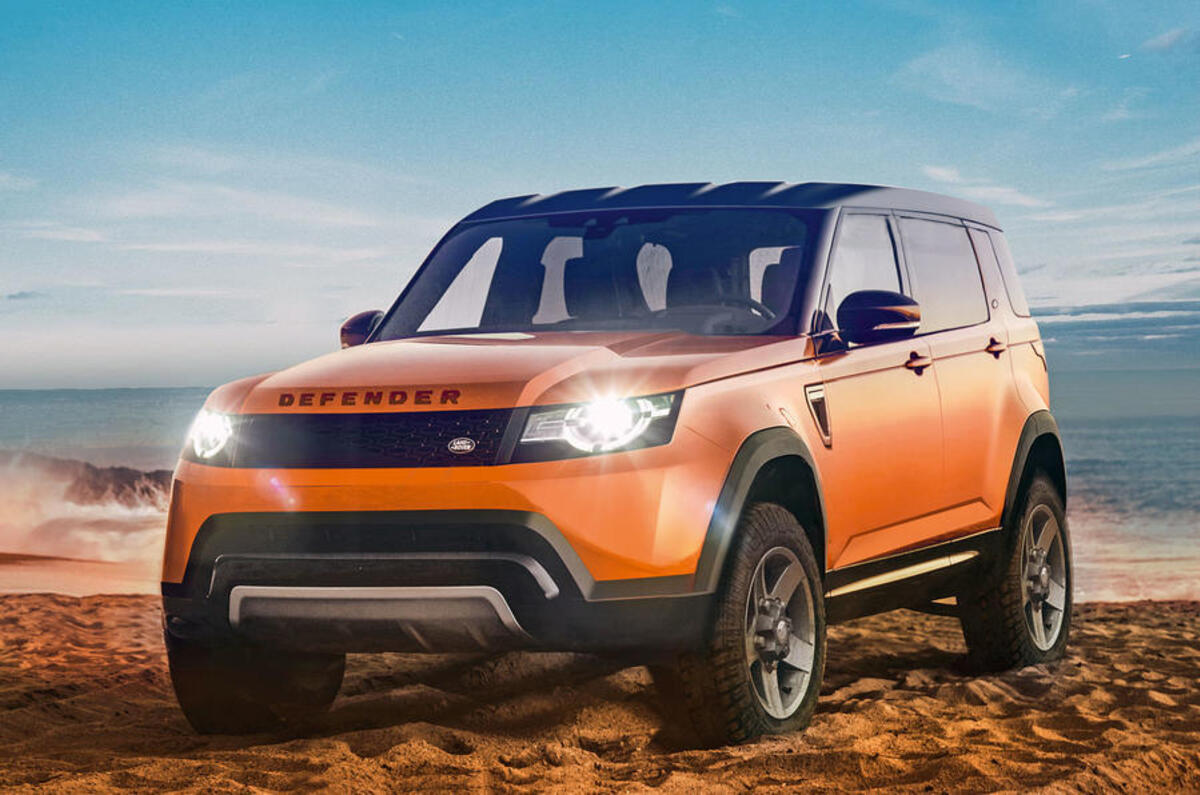 Land Rover Defender – as imagined by Autocar