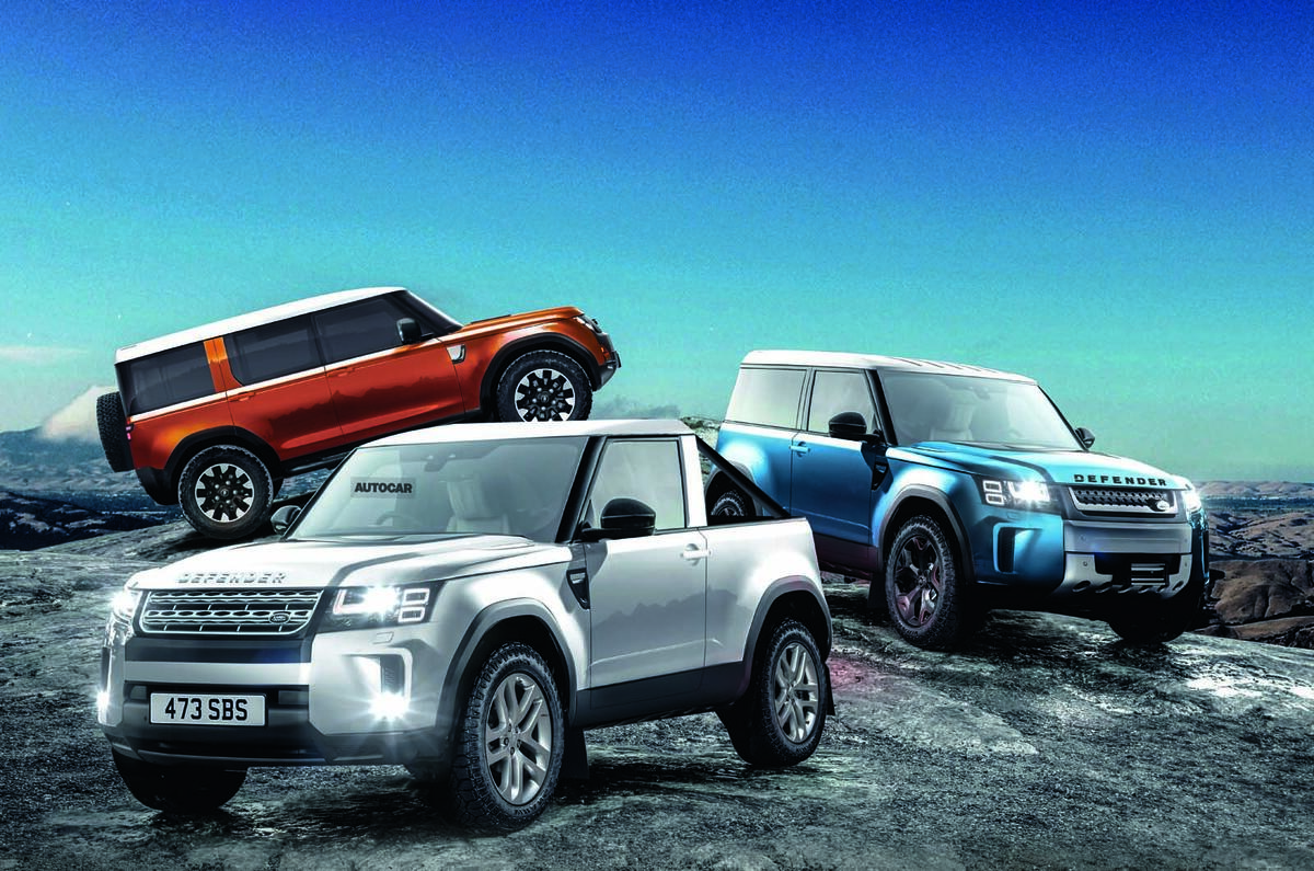 Land Rover Defender render