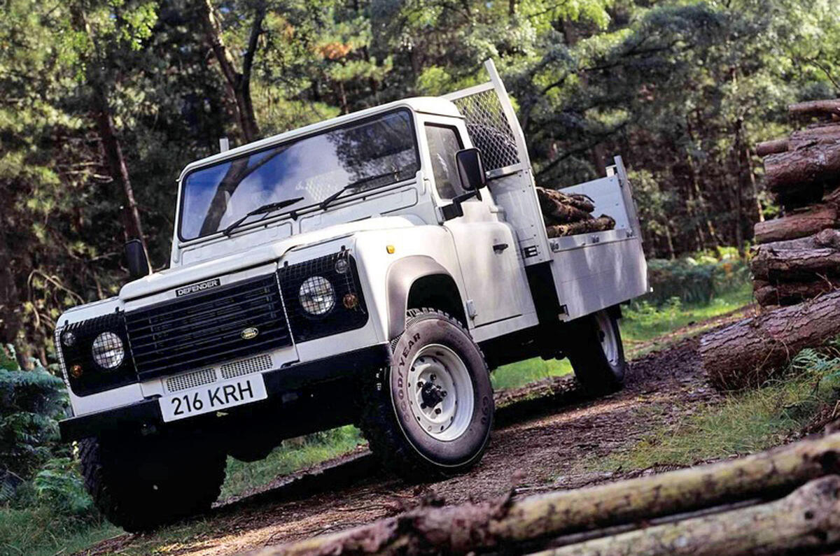 Land Rover Defender Tipper