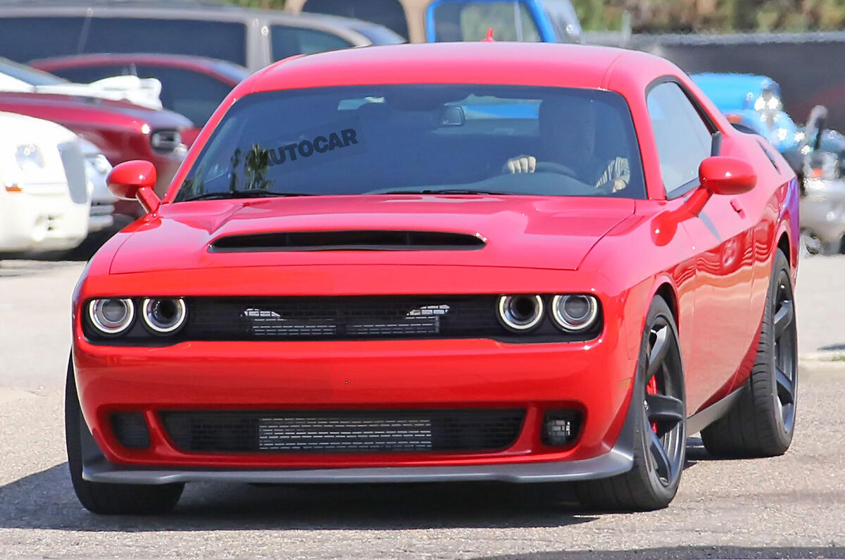 840bhp Dodge Challenger SRT Demon spotted in narrow-body spec