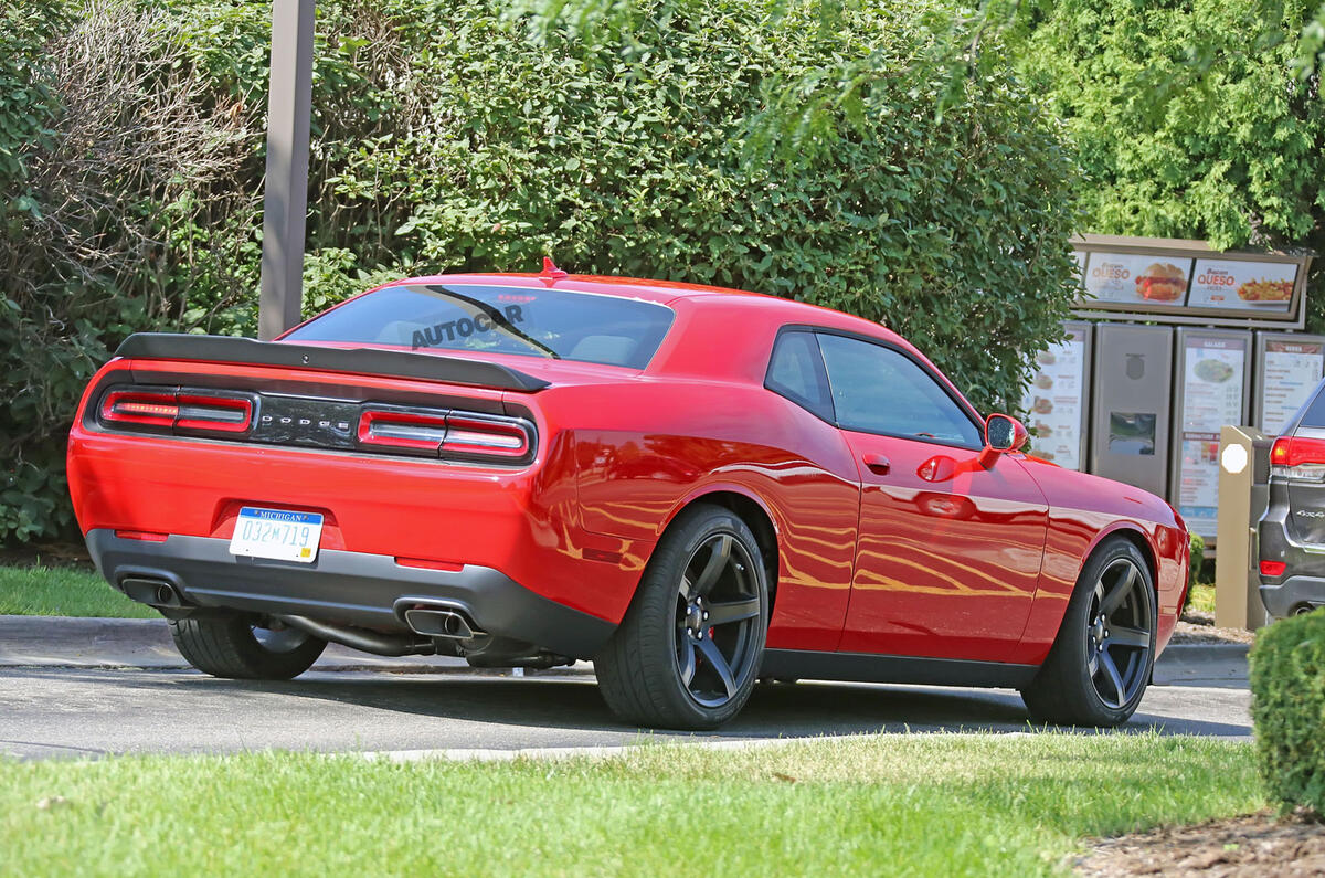 840bhp Dodge Challenger SRT Demon spotted in narrow-body spec