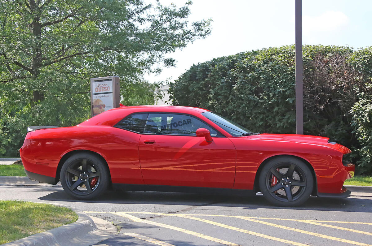 840bhp Dodge Challenger SRT Demon spotted in narrow-body spec