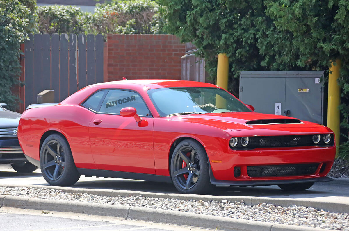 840bhp Dodge Challenger SRT Demon spotted in narrow-body spec