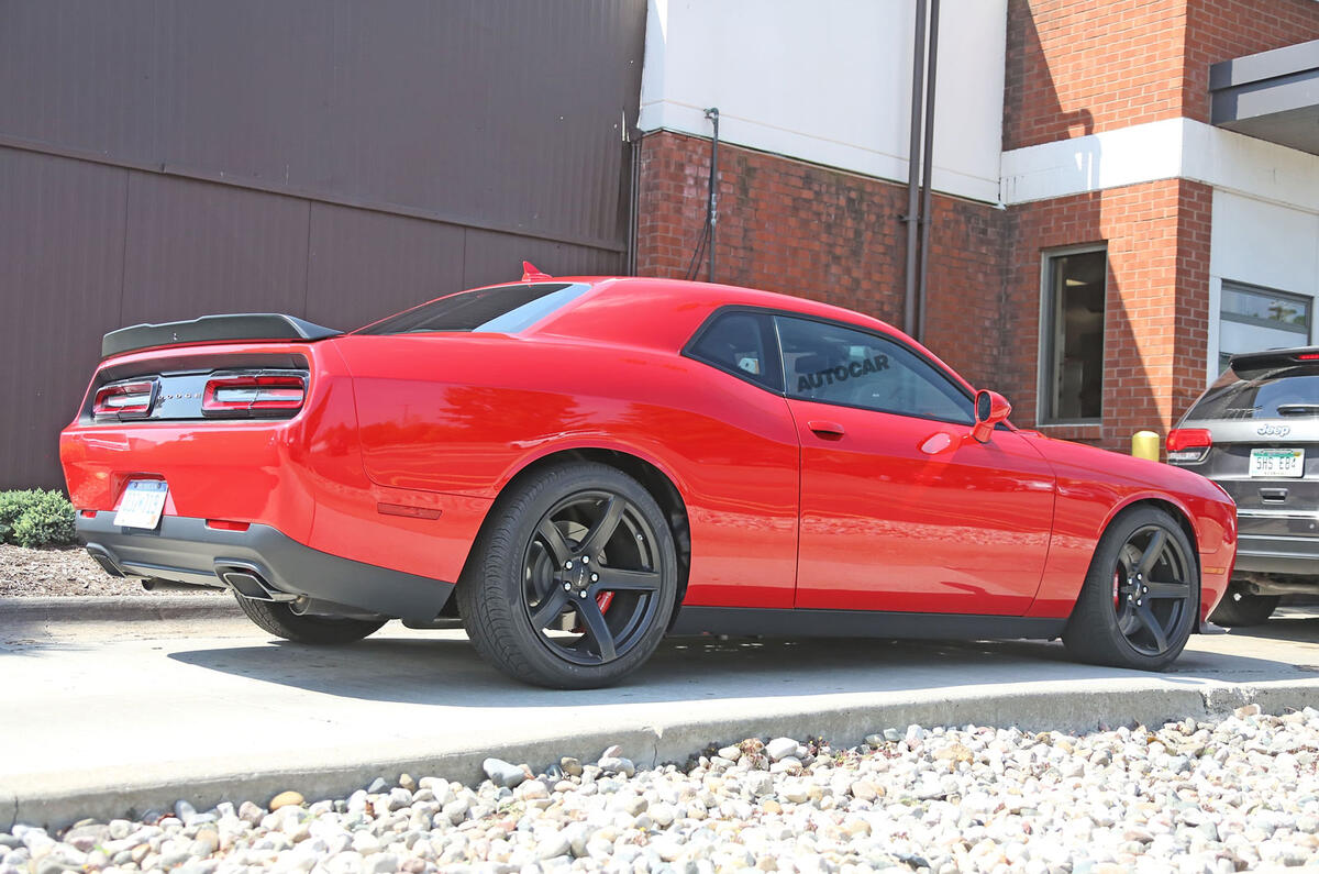 840bhp Dodge Challenger SRT Demon spotted in narrow-body spec