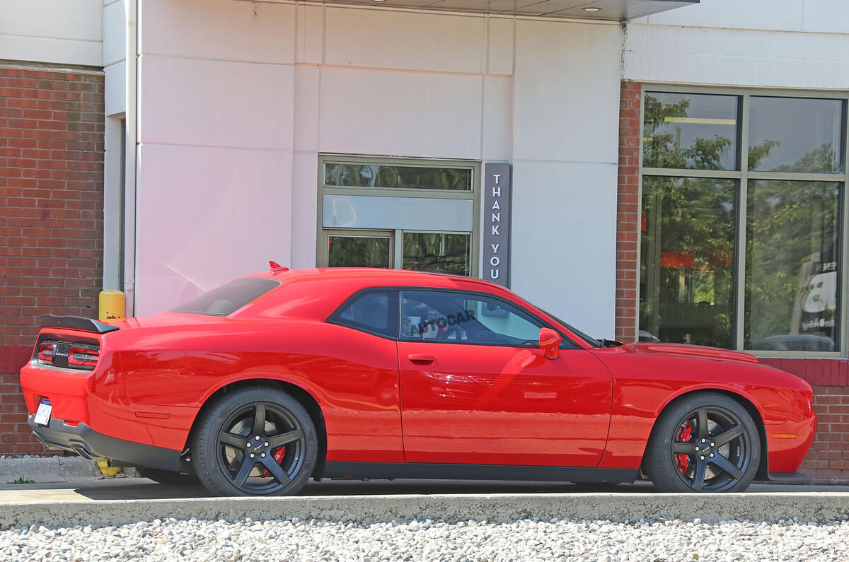 840bhp Dodge Challenger SRT Demon spotted in narrow-body spec