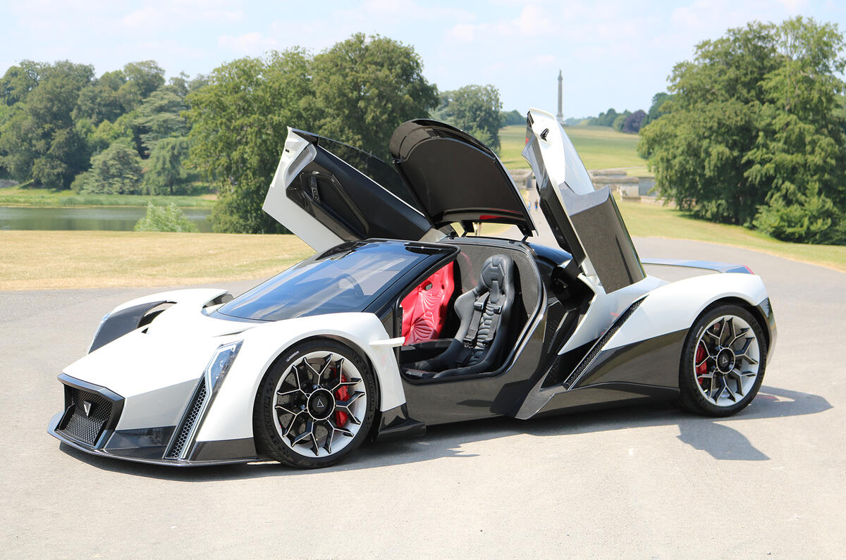 New 200mph Dendrobium D-1 electric supercar to be built in the UK