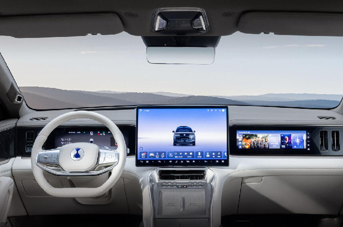 Denza N8L interior Denza N8L interior