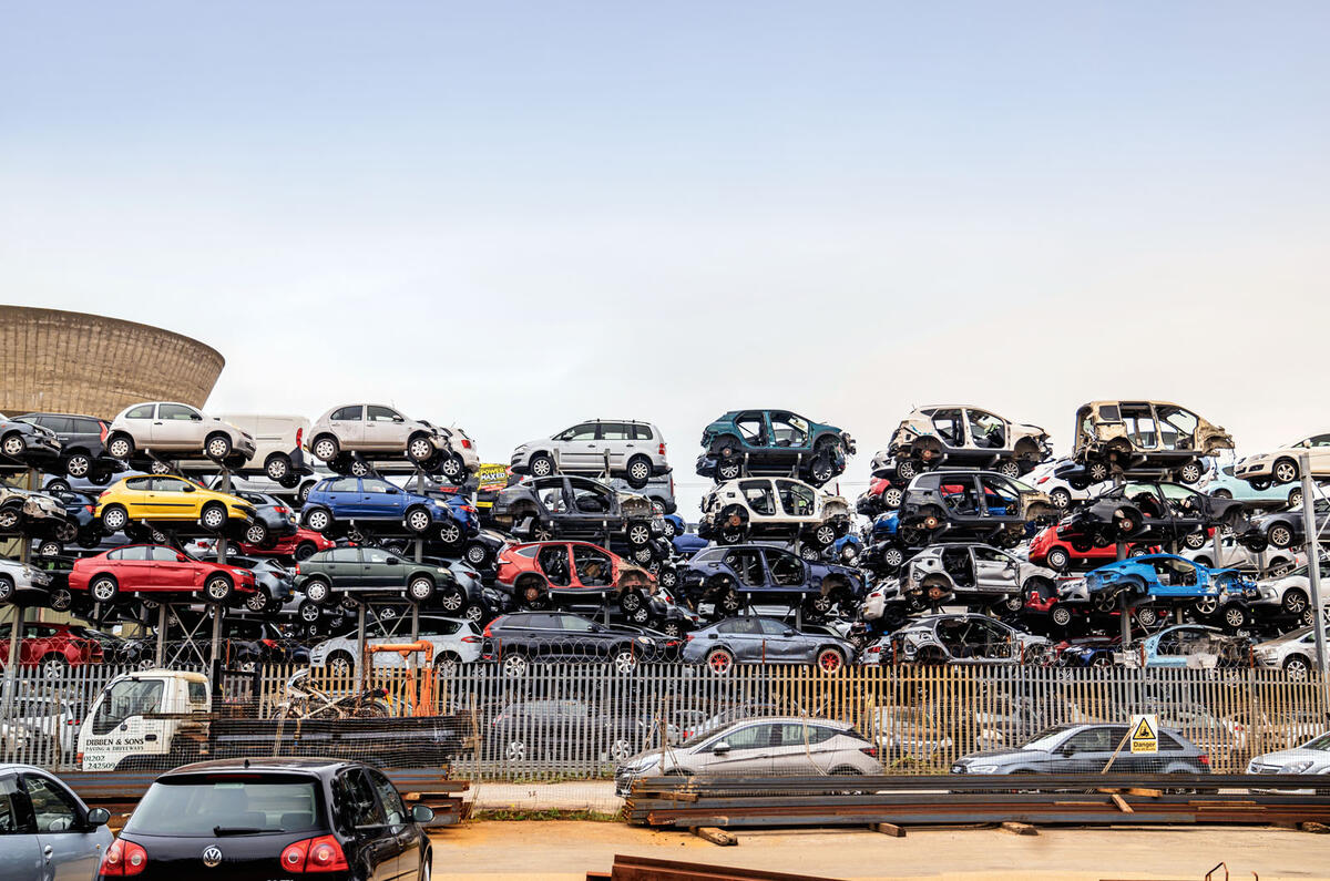 Deproduction scrapyard