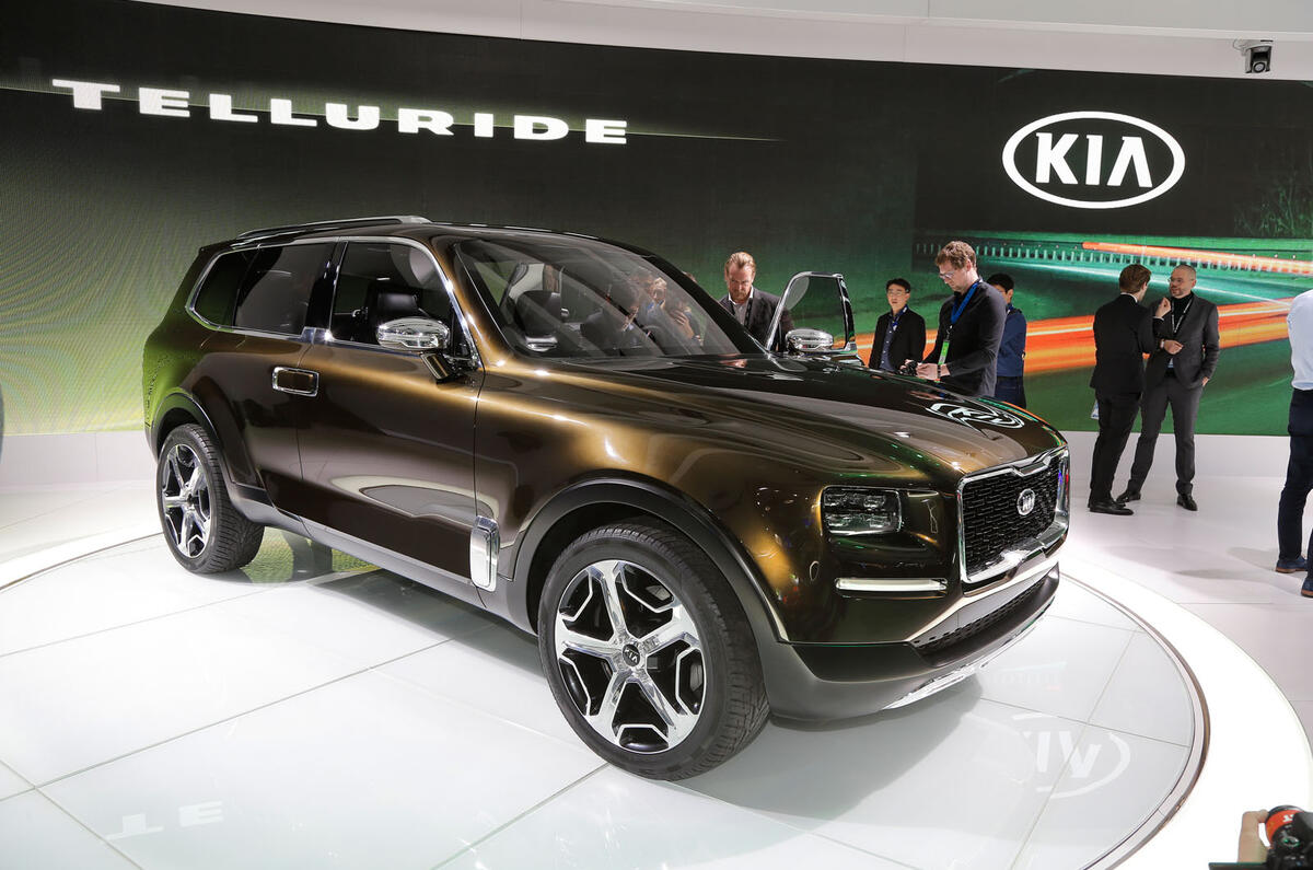 Kia Telluride concept SUV revealed | Autocar Kia Telluride concept SUV revealed | Autocar
